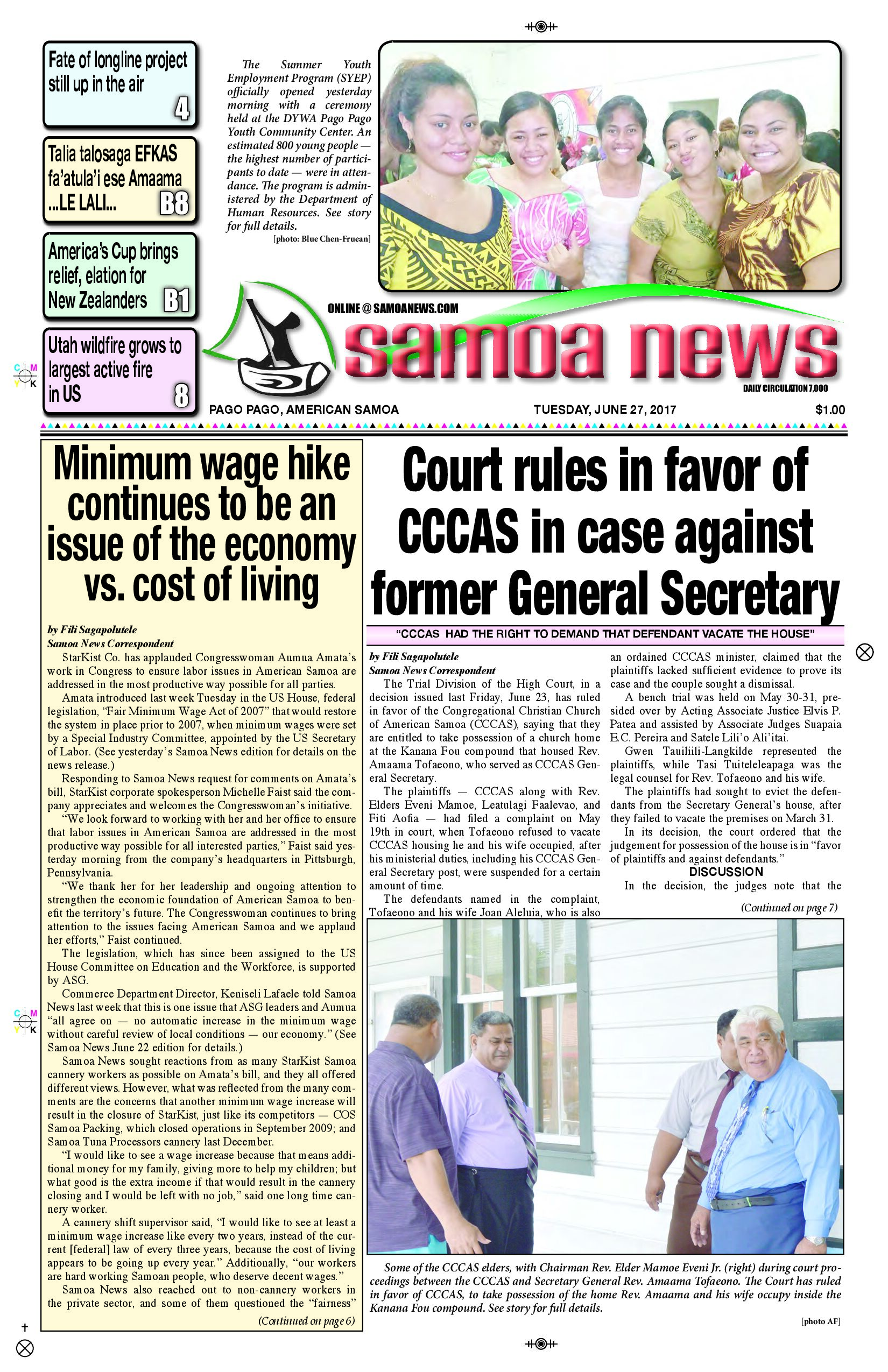 SN News Tuesday, June 27, 2017