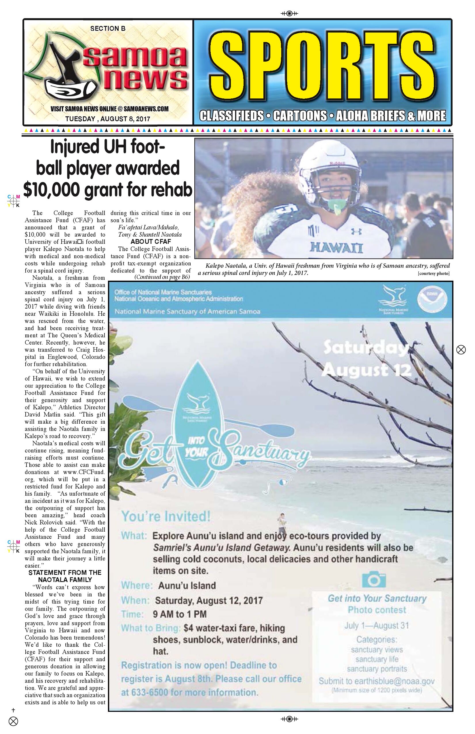 SN Sports Tuesday, Aug. 8, 2017