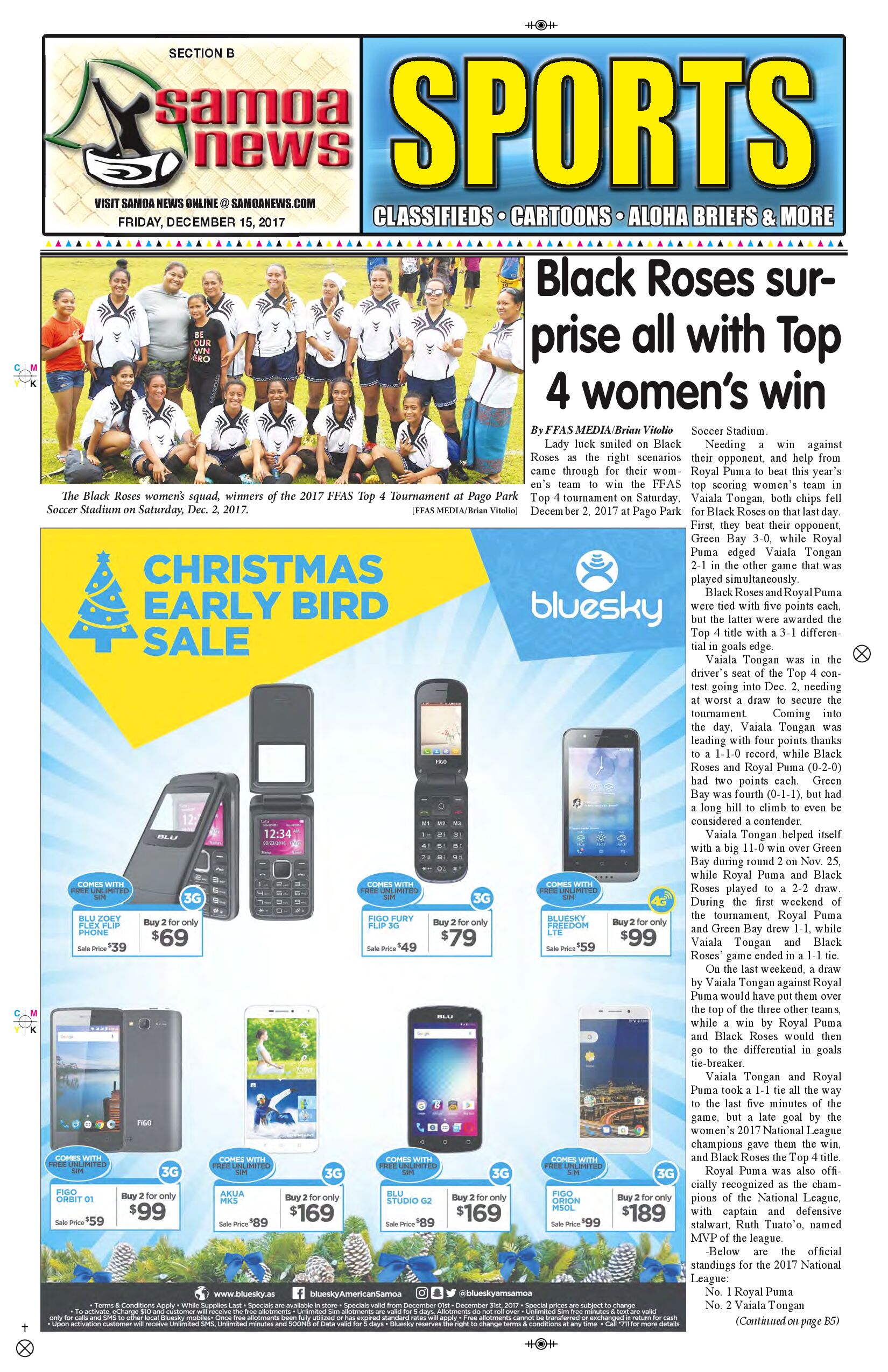 SN Sports Friday, Dec. 15, 2017