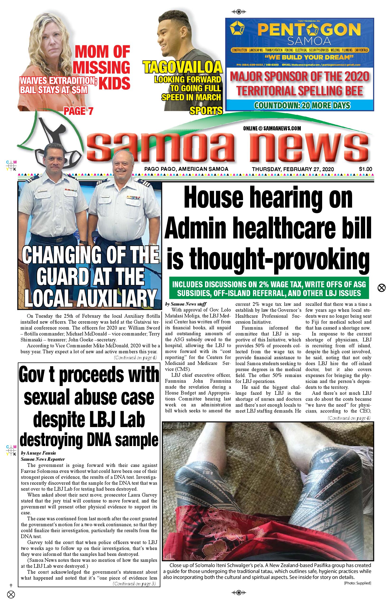 SN News Thursday, February 27, 2020