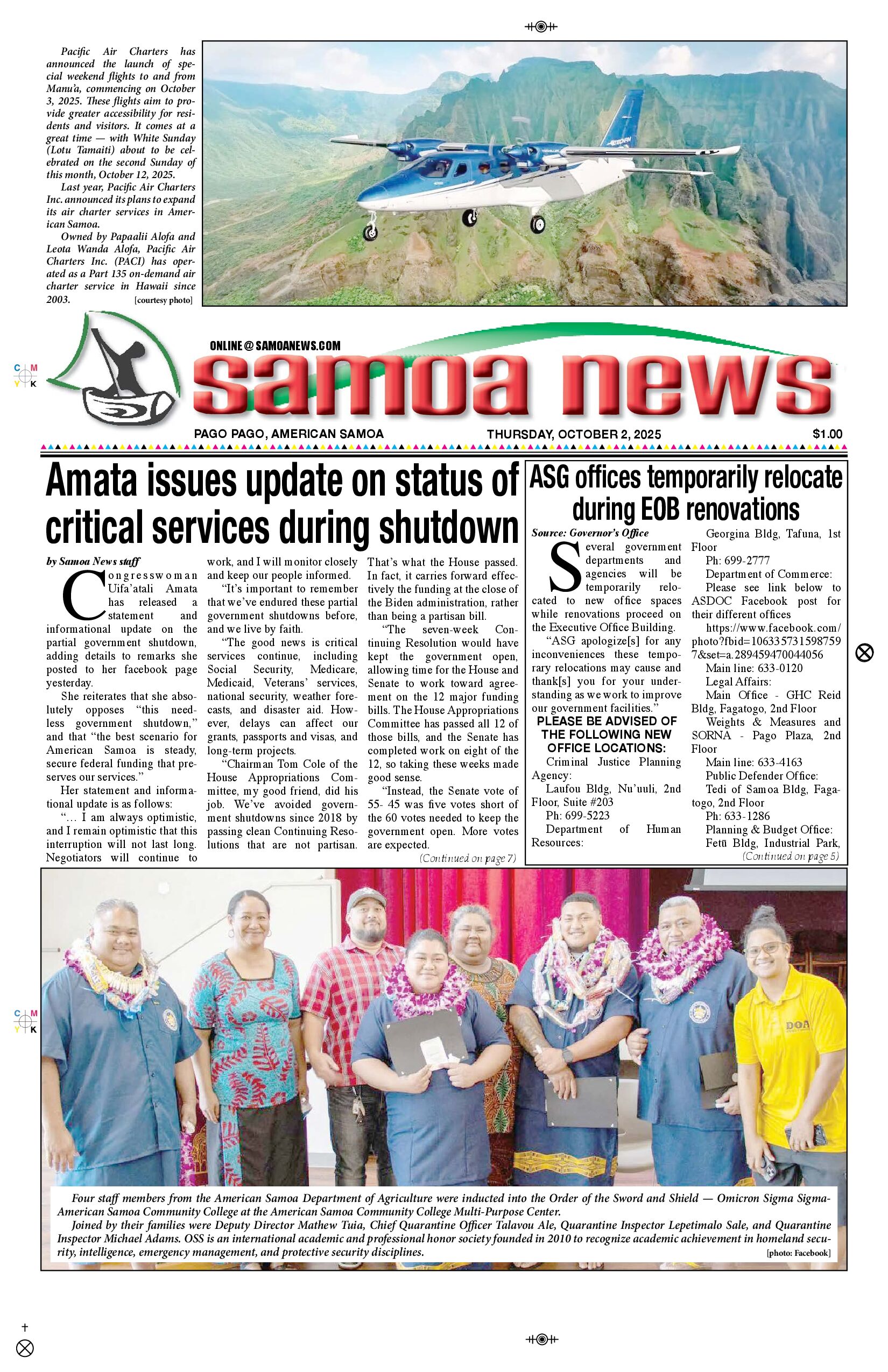 SN News Thursday, October 02, 2025