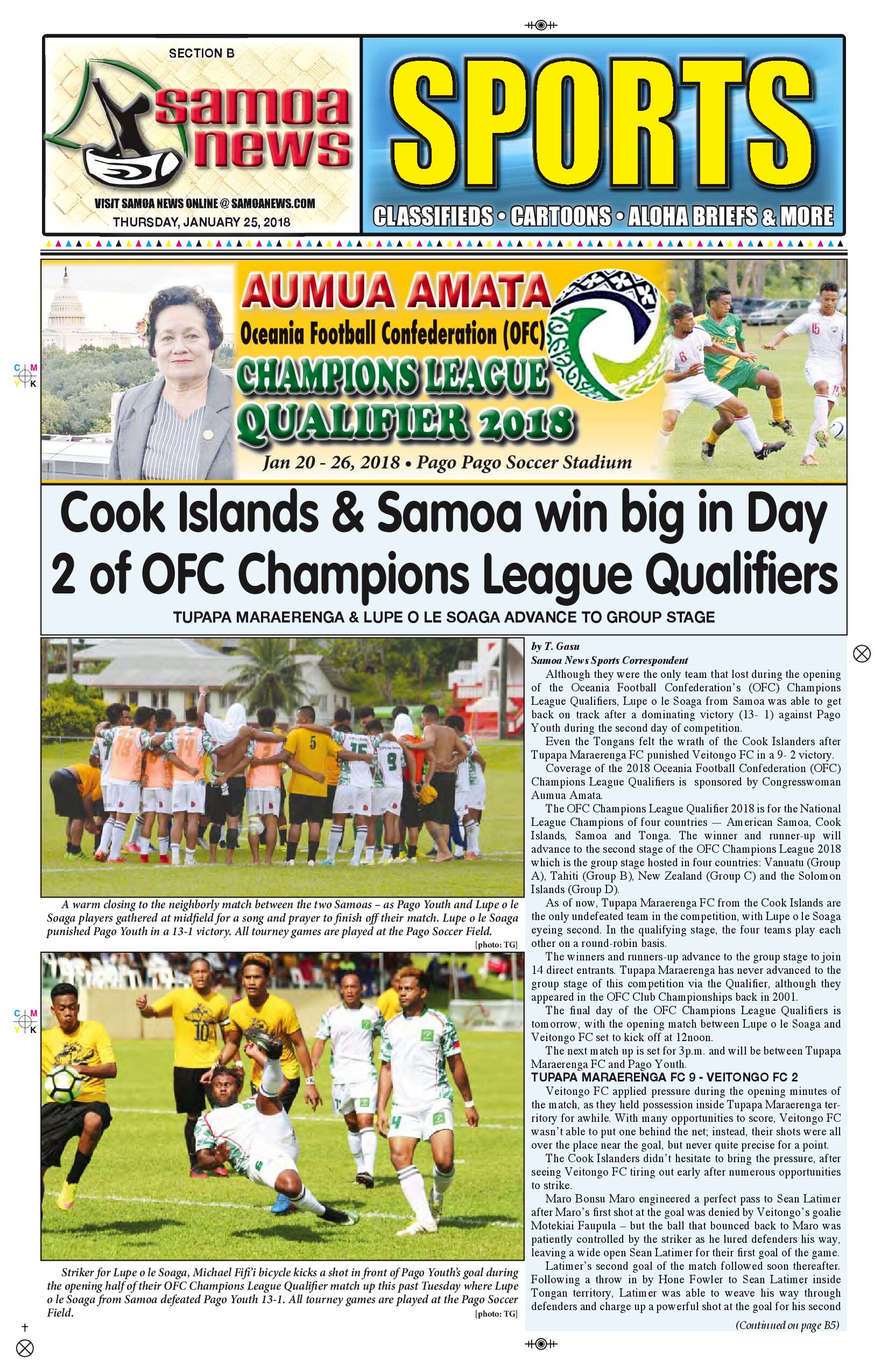 SN Sports Thursday, Jan. 25, 2018