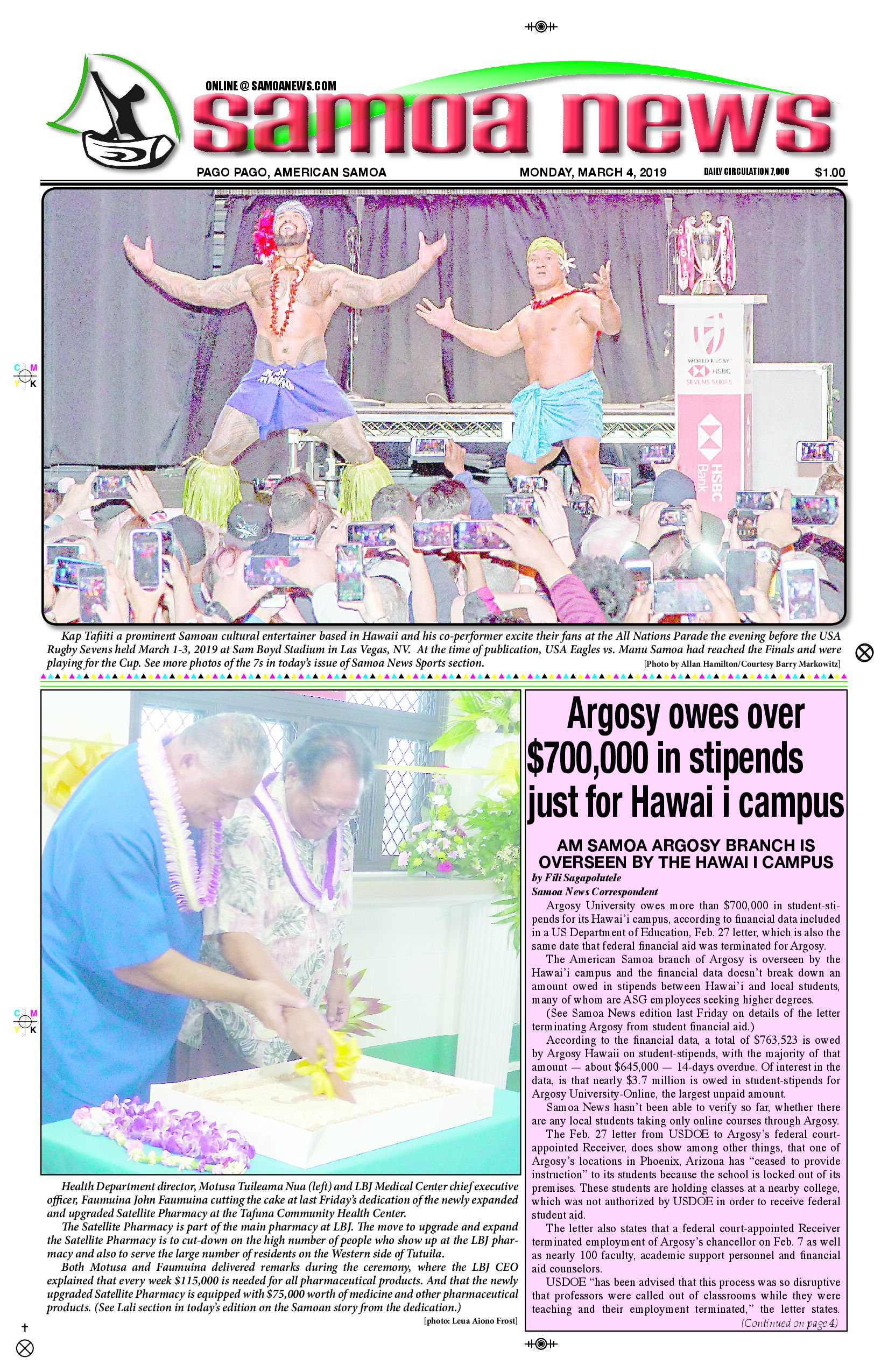 SN News Monday, March 04, 2019