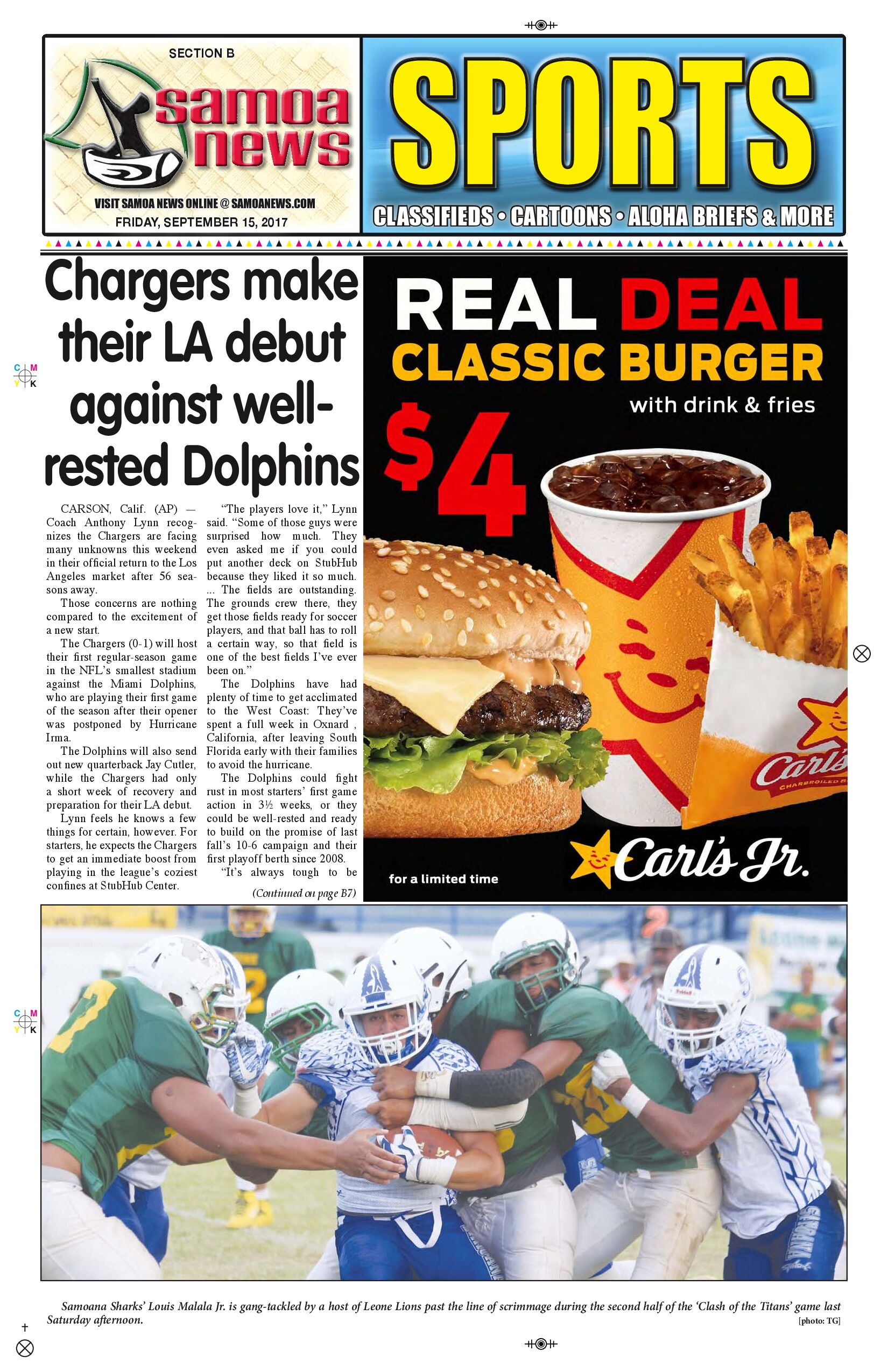 SN Sports Friday, Sept. 15, 2017