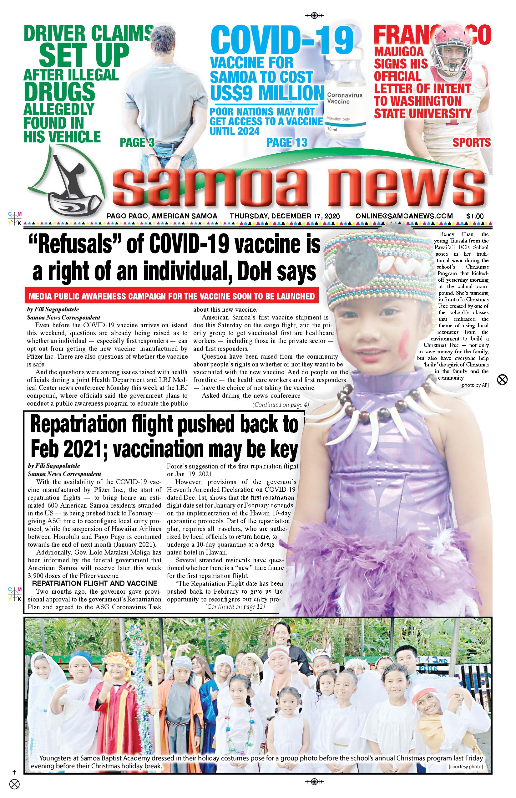 SN News Thursday, Dec. 17, 2020