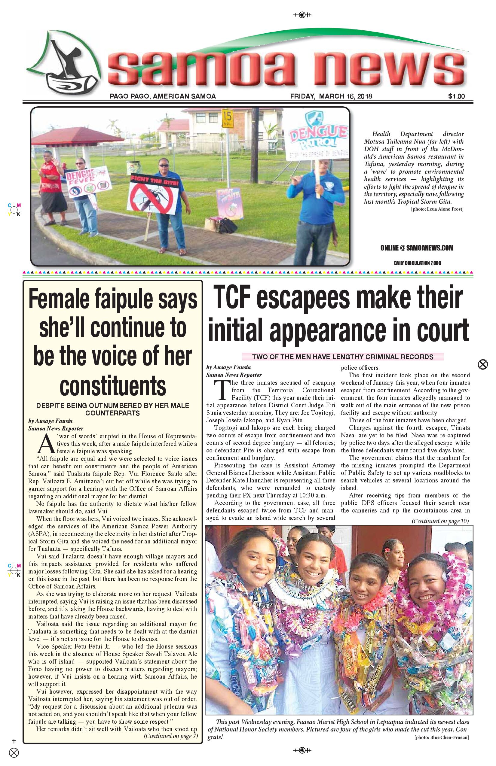 SN News Friday, March 16, 2018