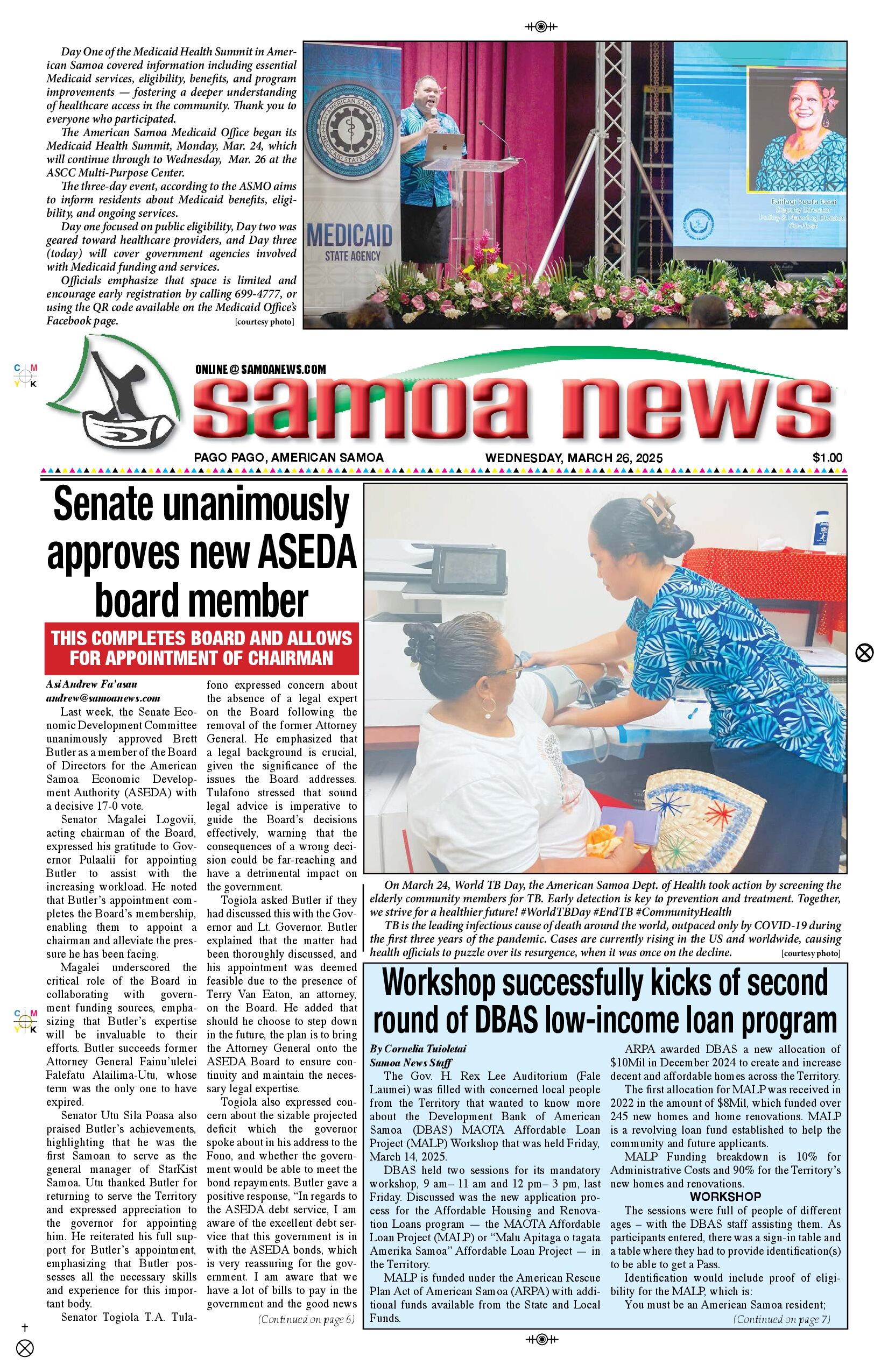 SN News Wednesday, March 26, 2025