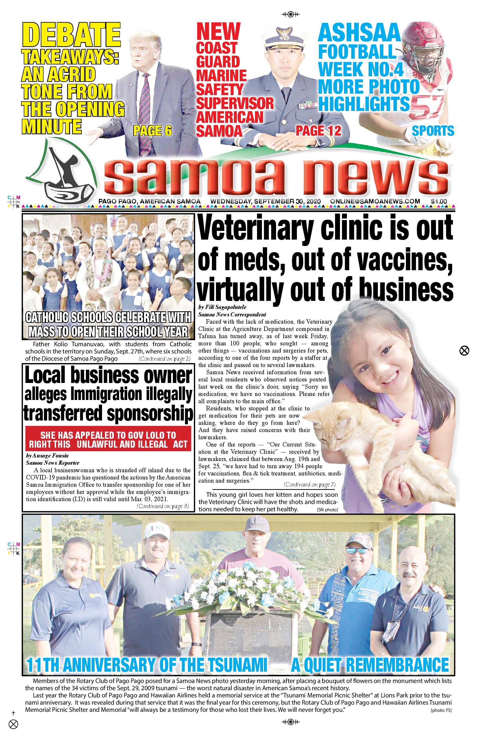 SN News Wednesday, Sept 30, 2020