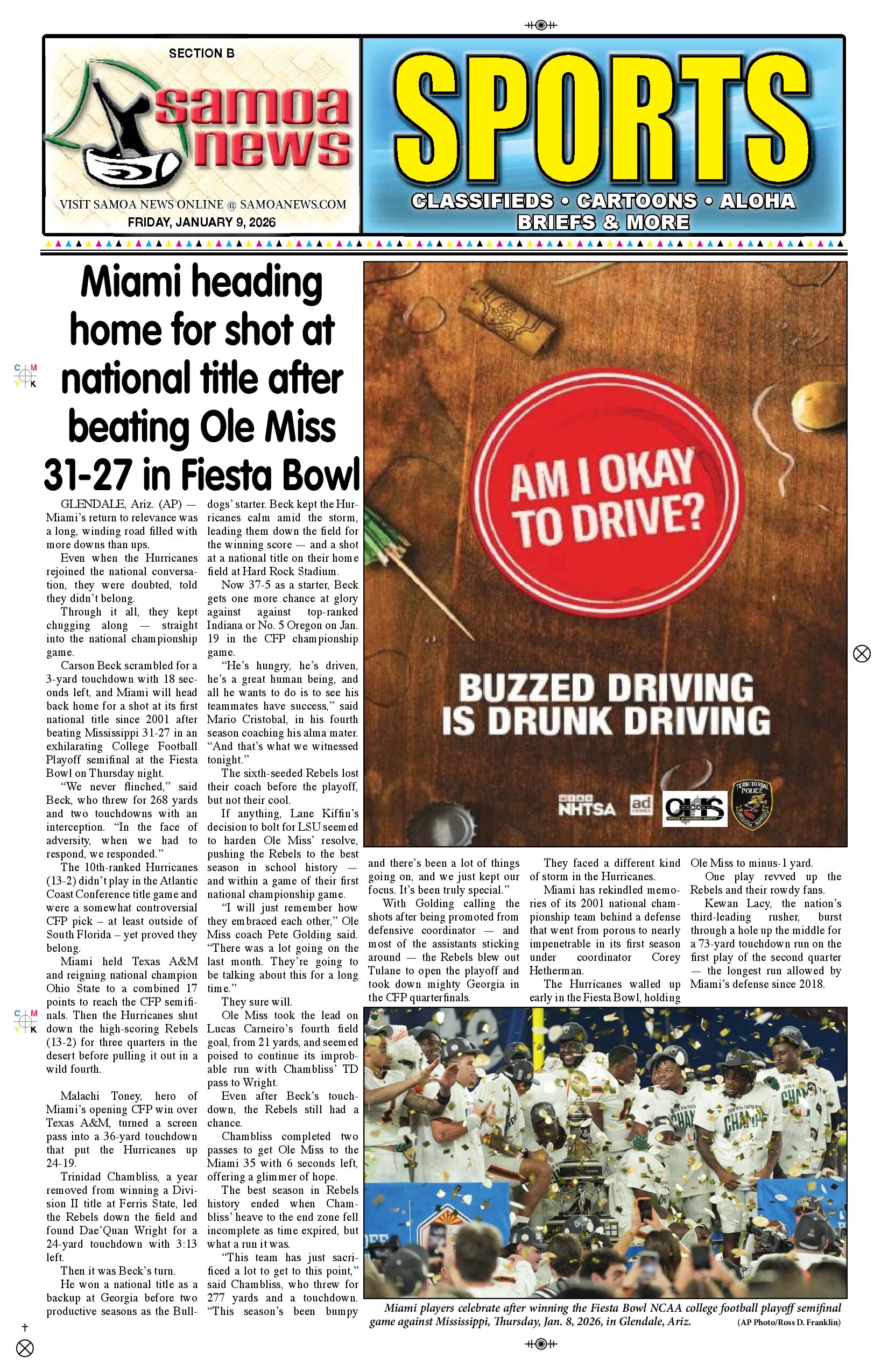 SN Sports Friday, January 09, 2026