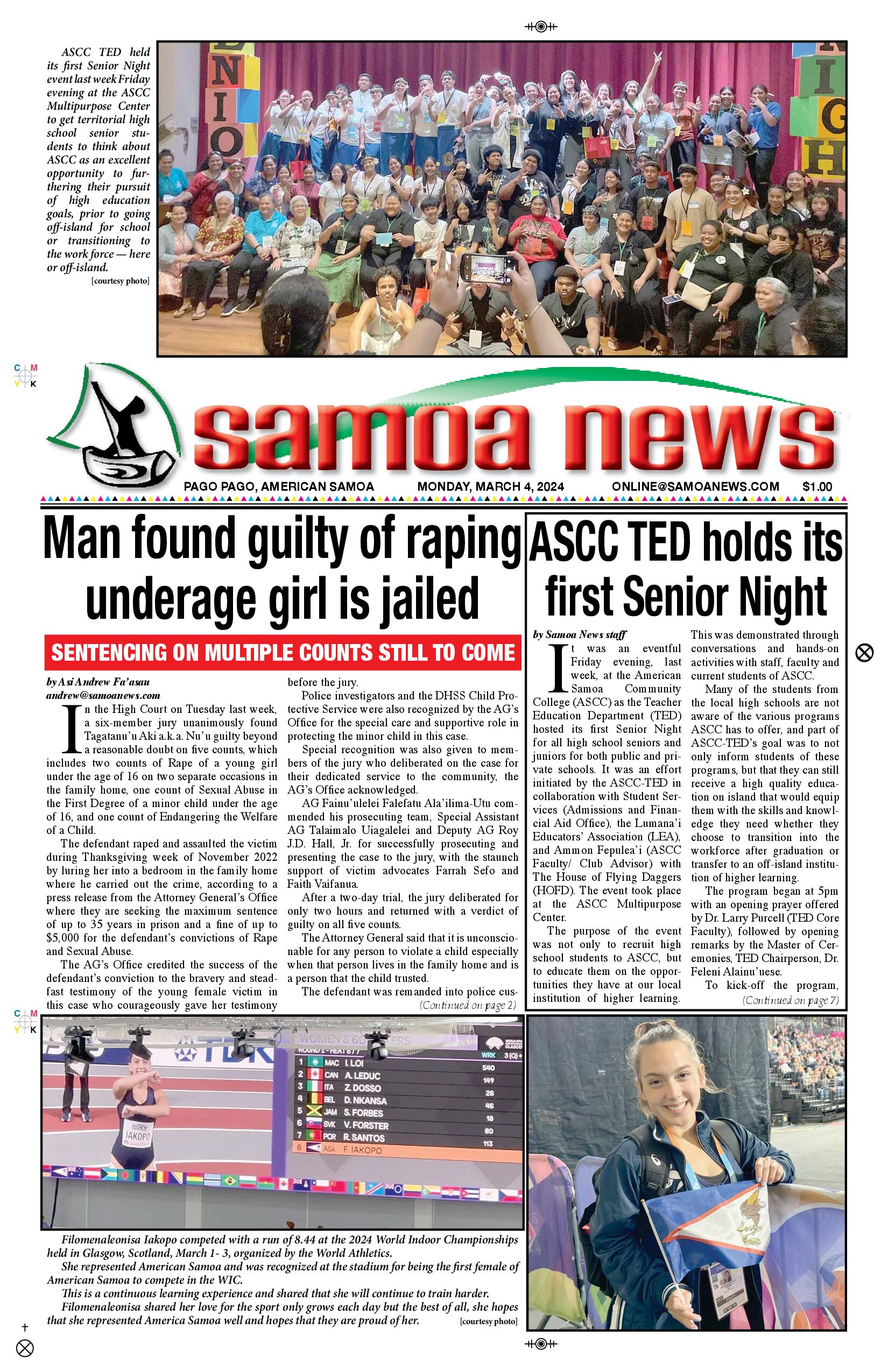 SN News Monday, March 04, 2024