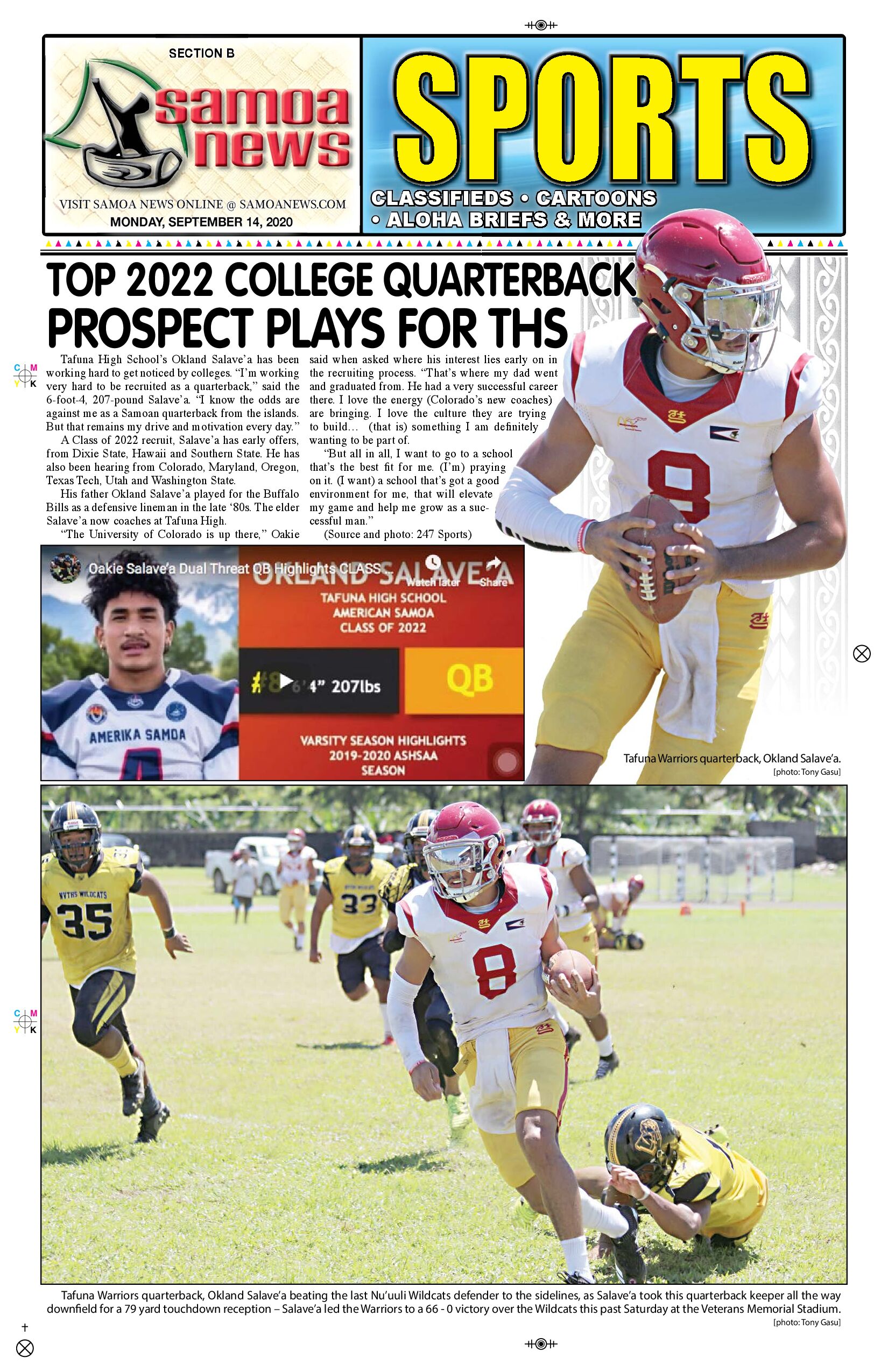 SN Sports Monday, Sept 14, 2020