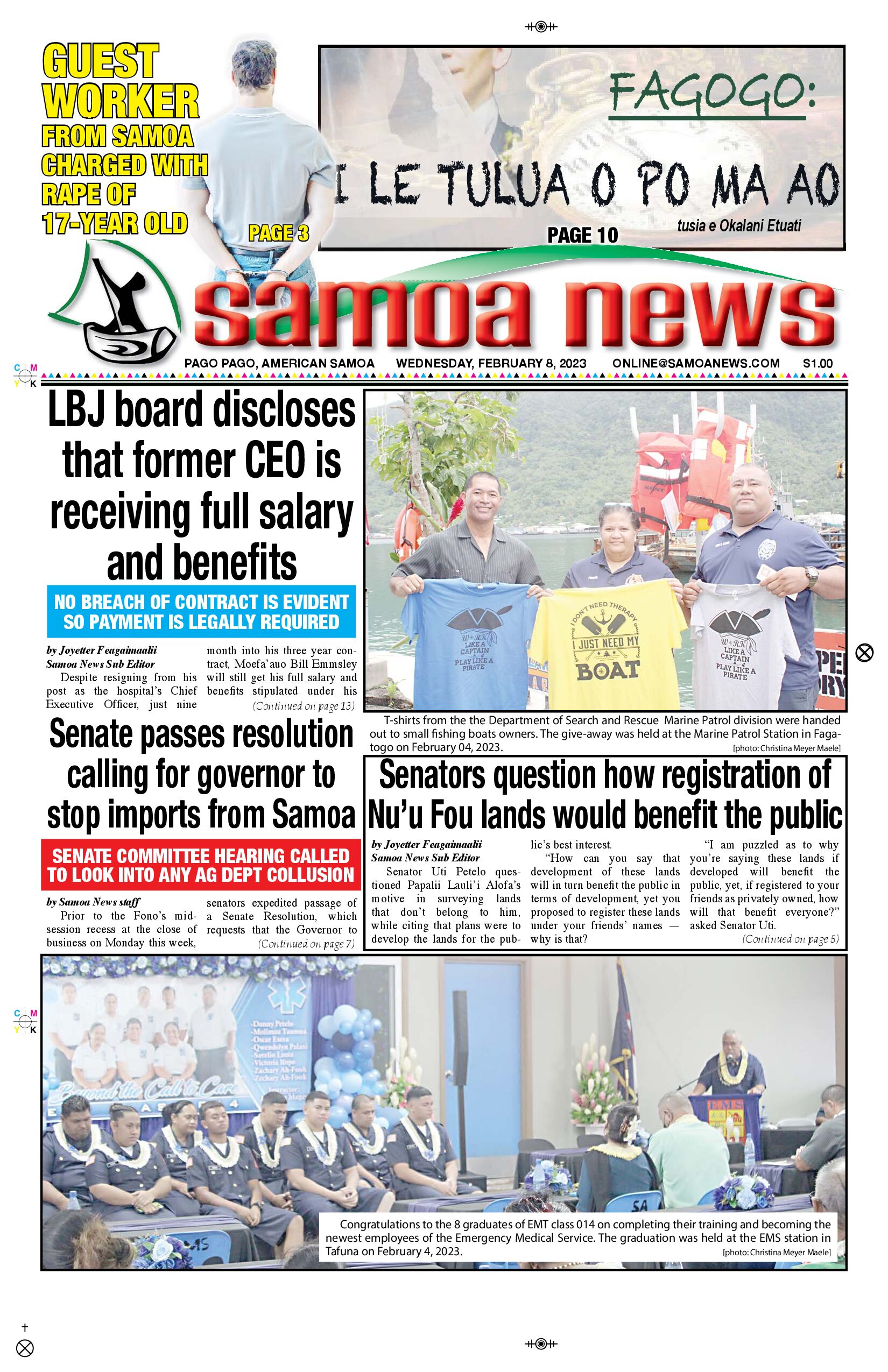 SN News Wednesday, February 08, 2023