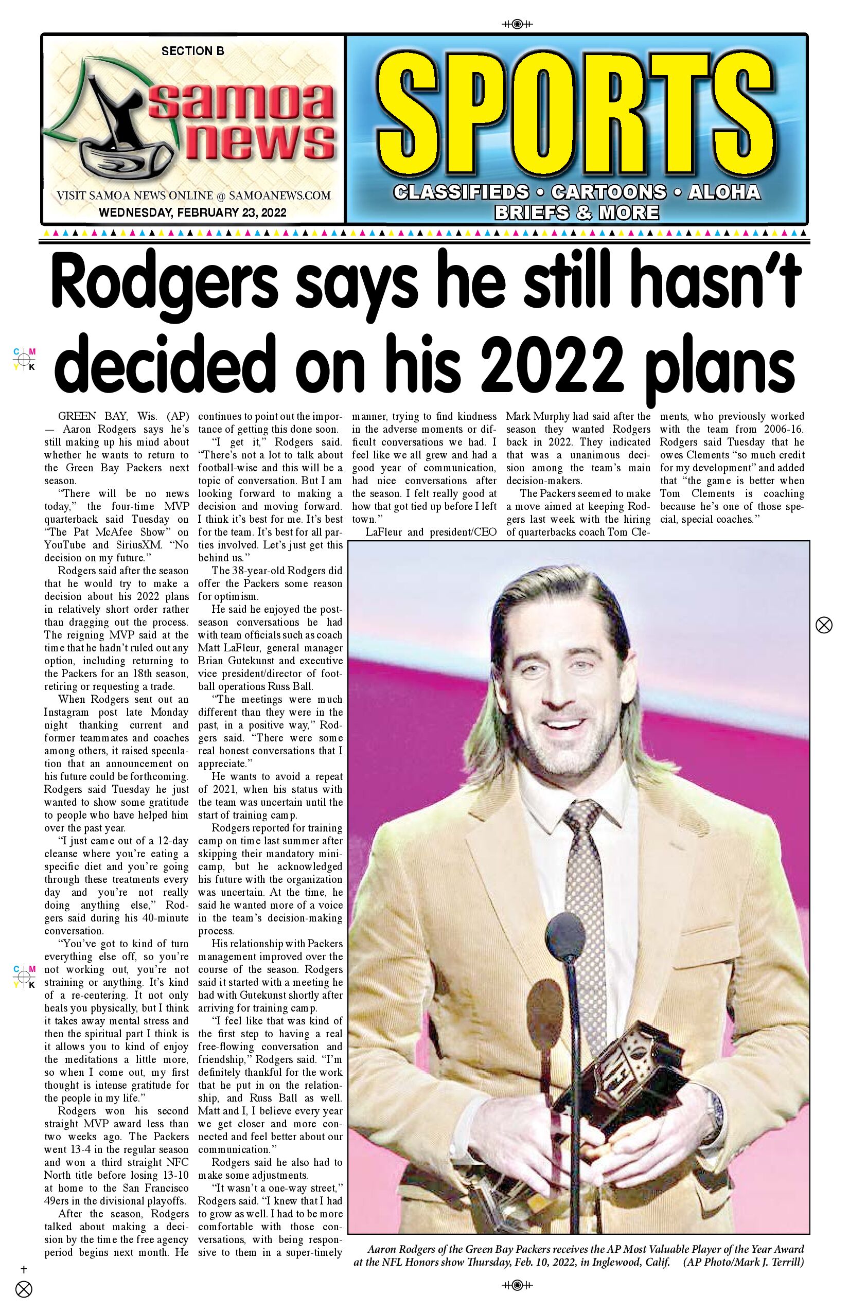 SN Sports Wednesday, February 23, 2022