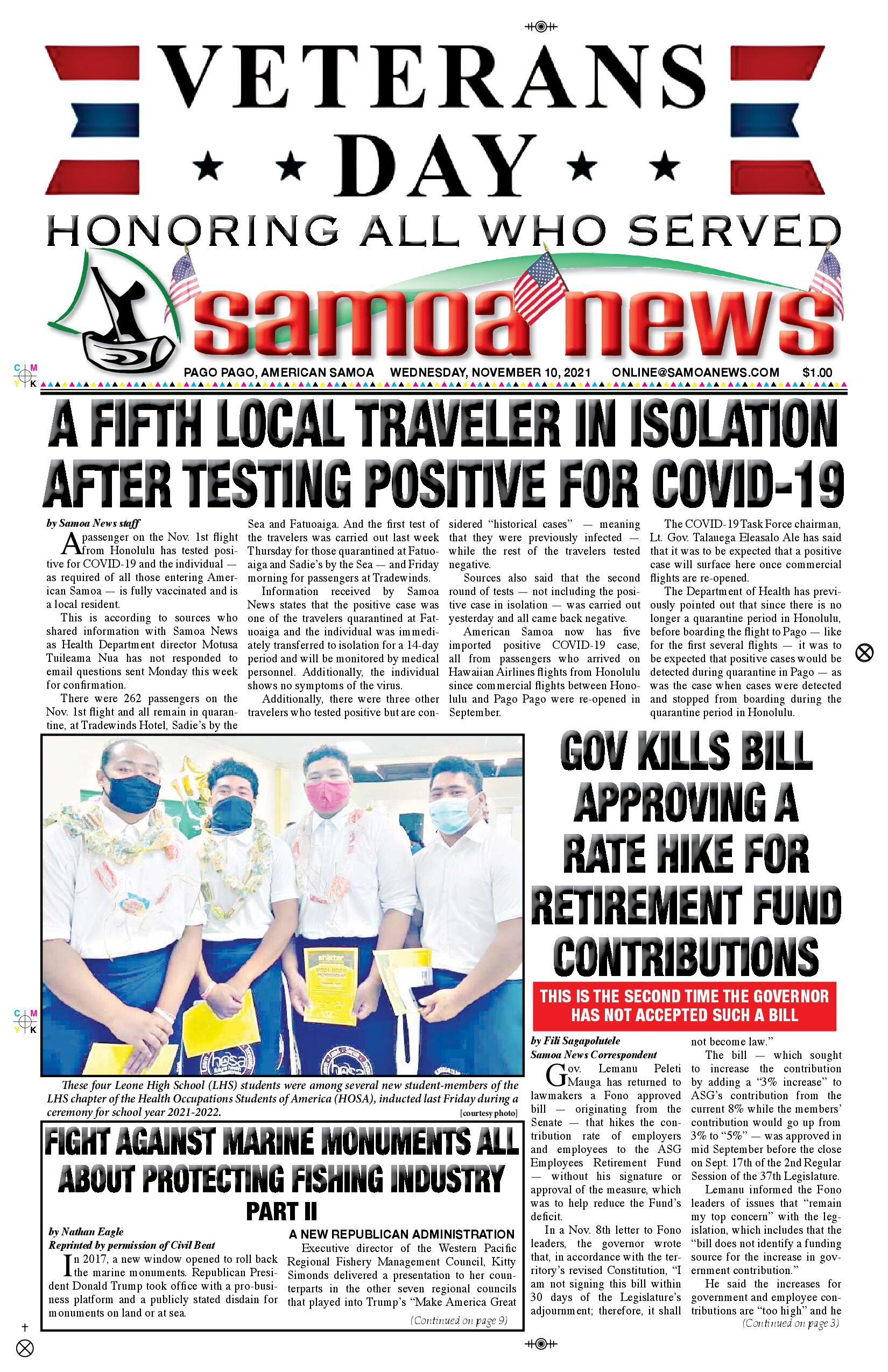 SN News Wednesday, November 10, 2021