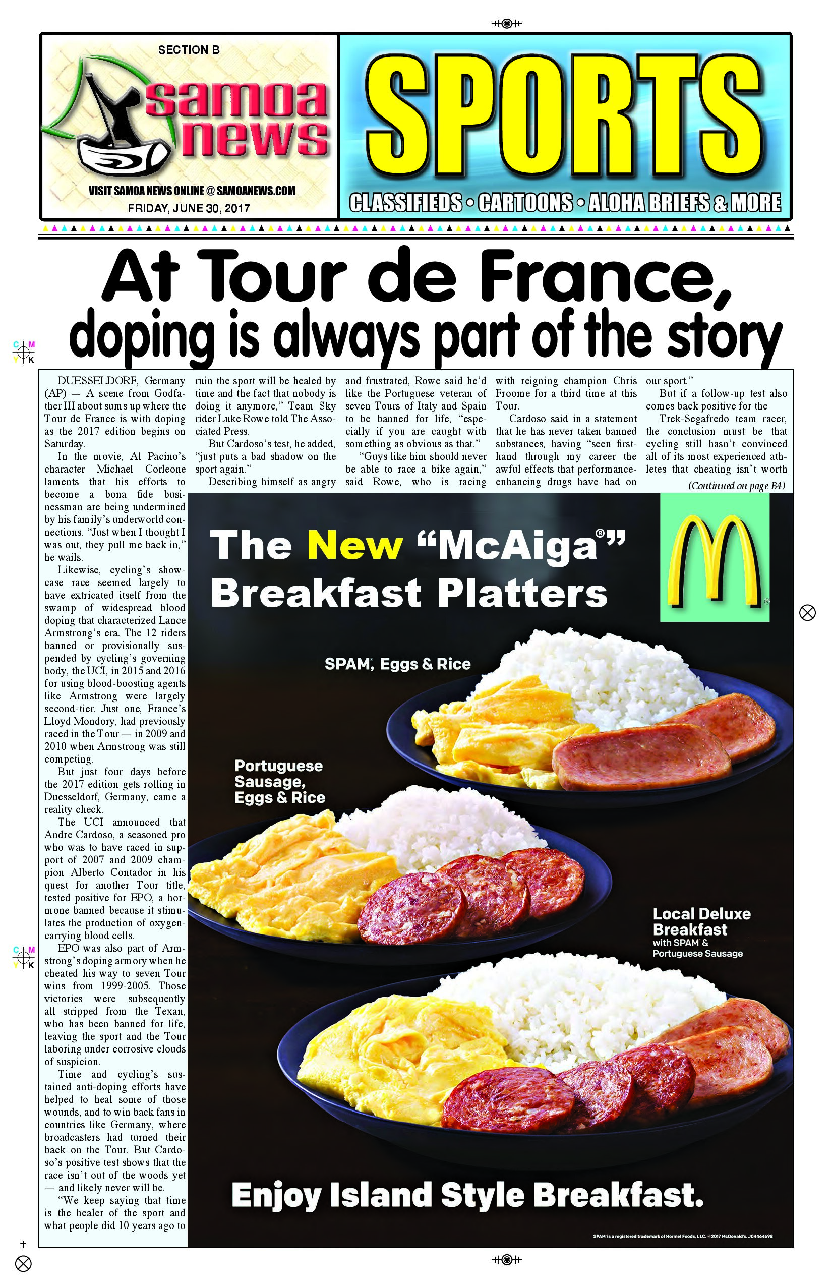 SN Sports Friday, June 30, 2017