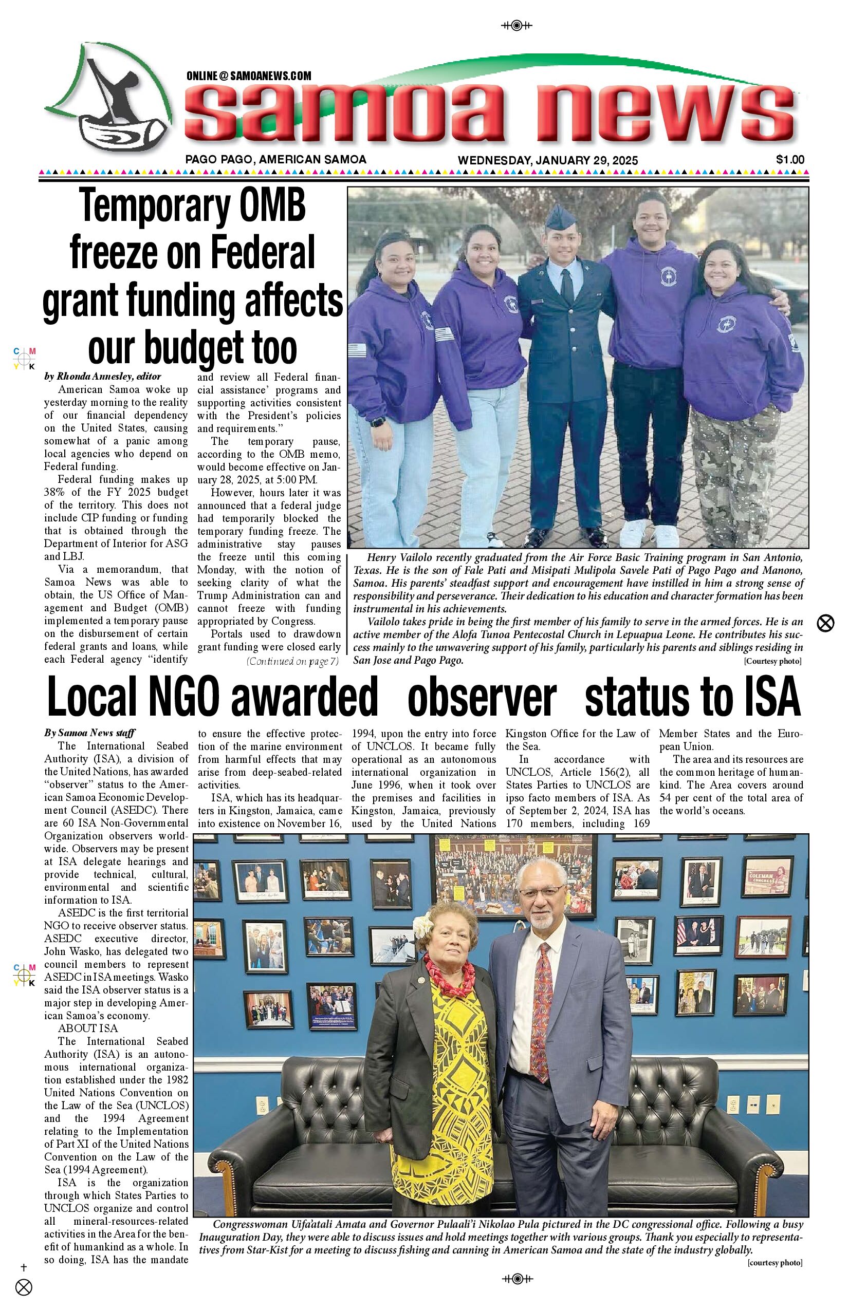 SN News Wednesday, January 29, 2025