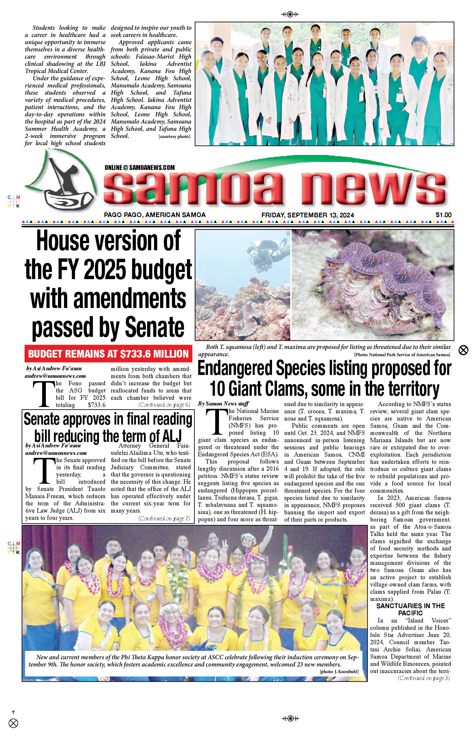 SN News Friday, September 13, 2024