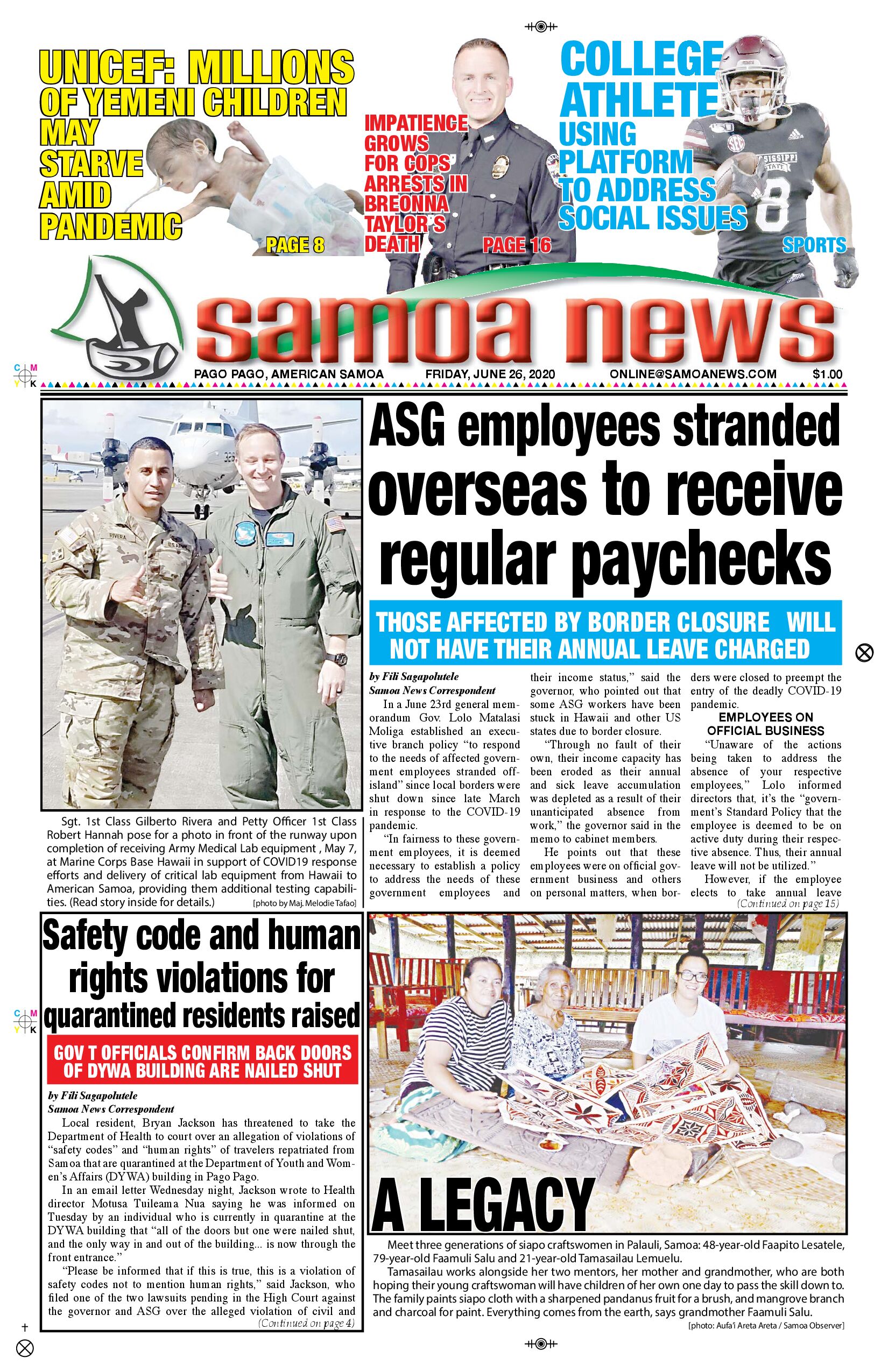 SN News Friday, June 26, 2020