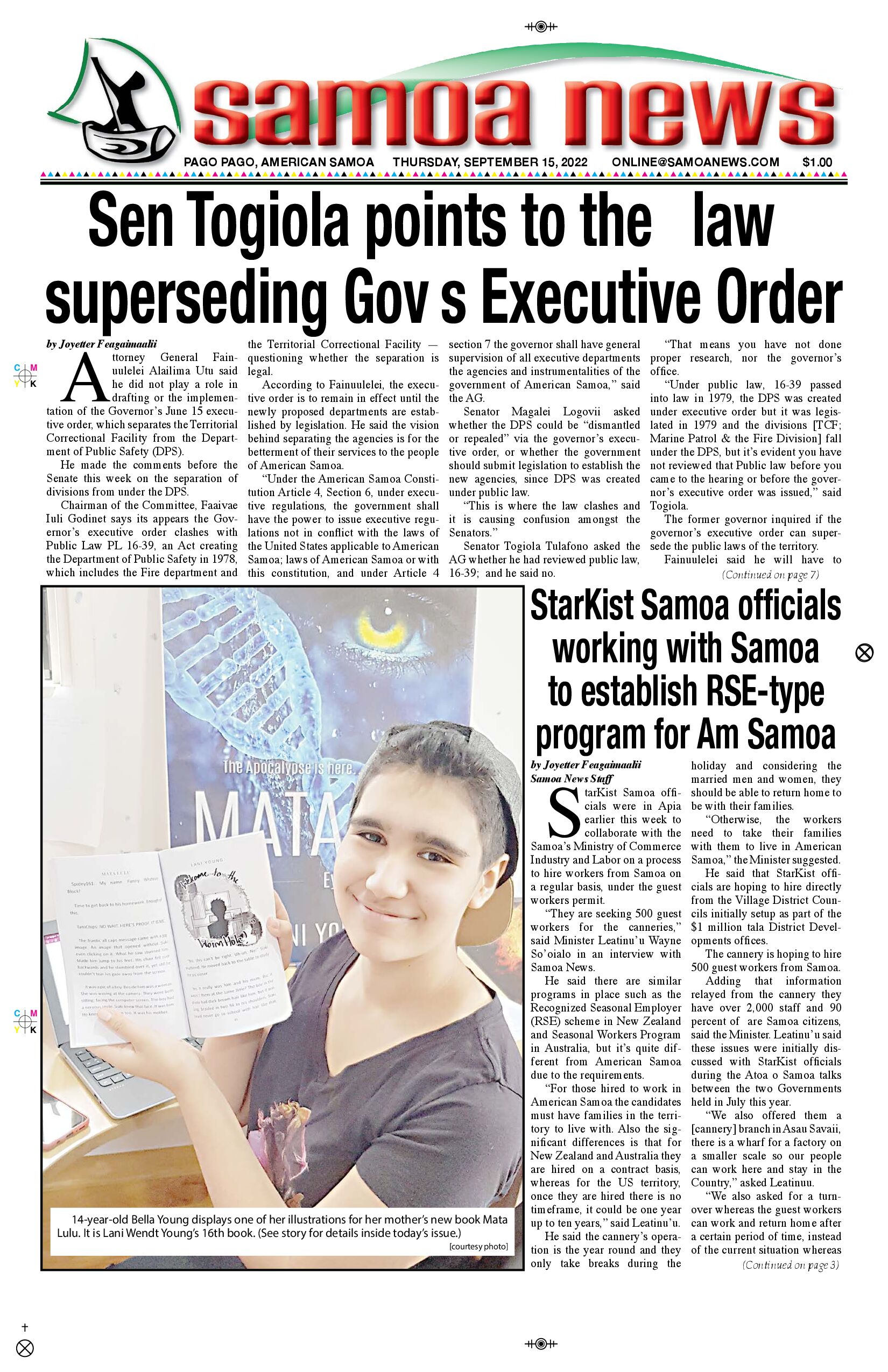 SN News Thursday, Sept. 15, 2022