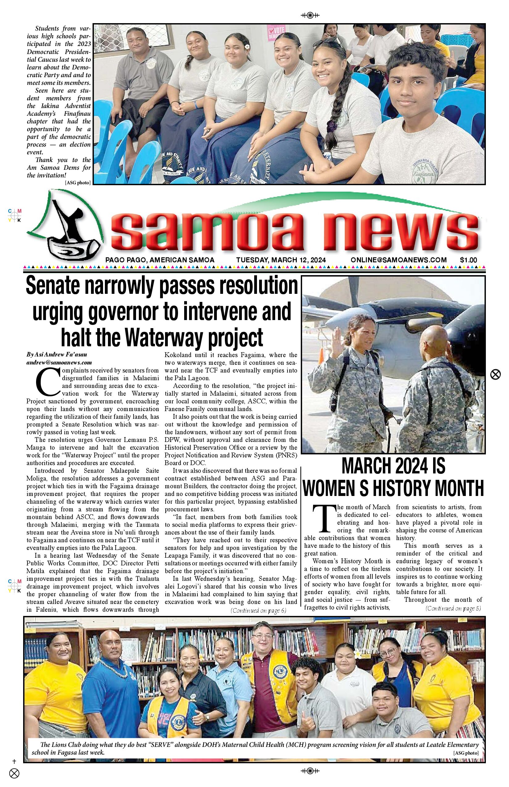 SN News Tuesday, March 12, 2024