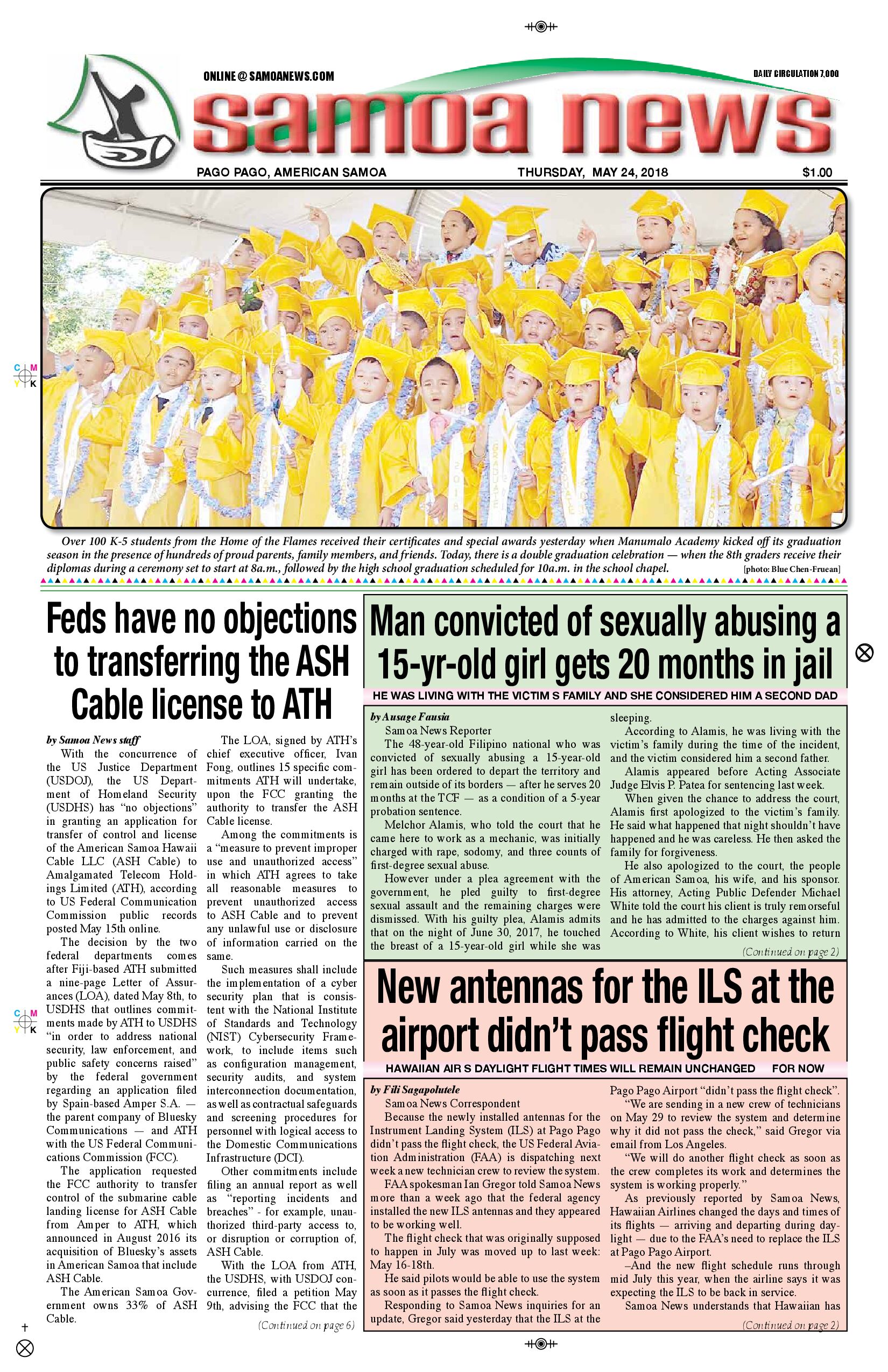 SN News Thursday, May 24, 2018