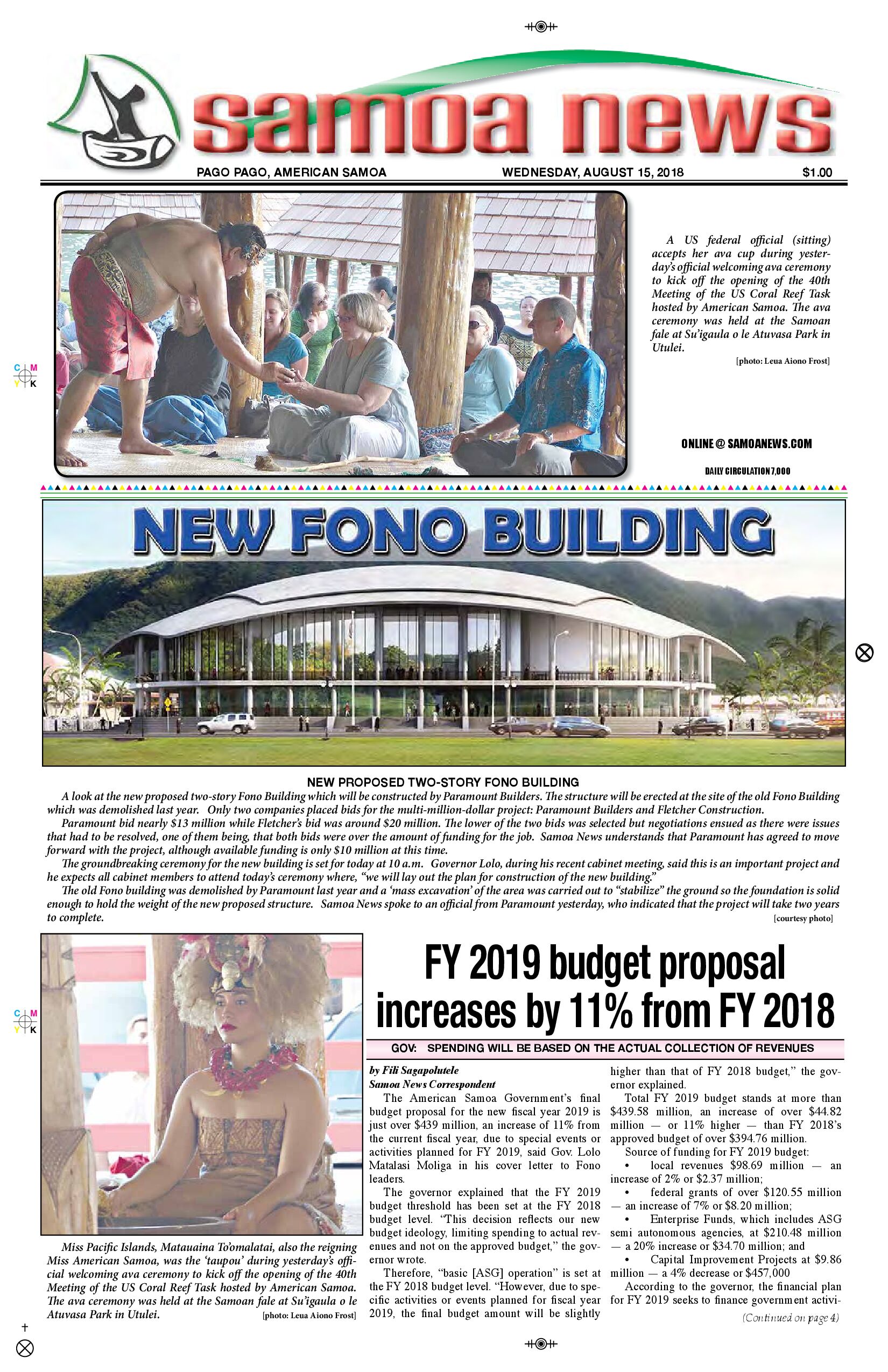 SN News Wednesday, August 15, 2018