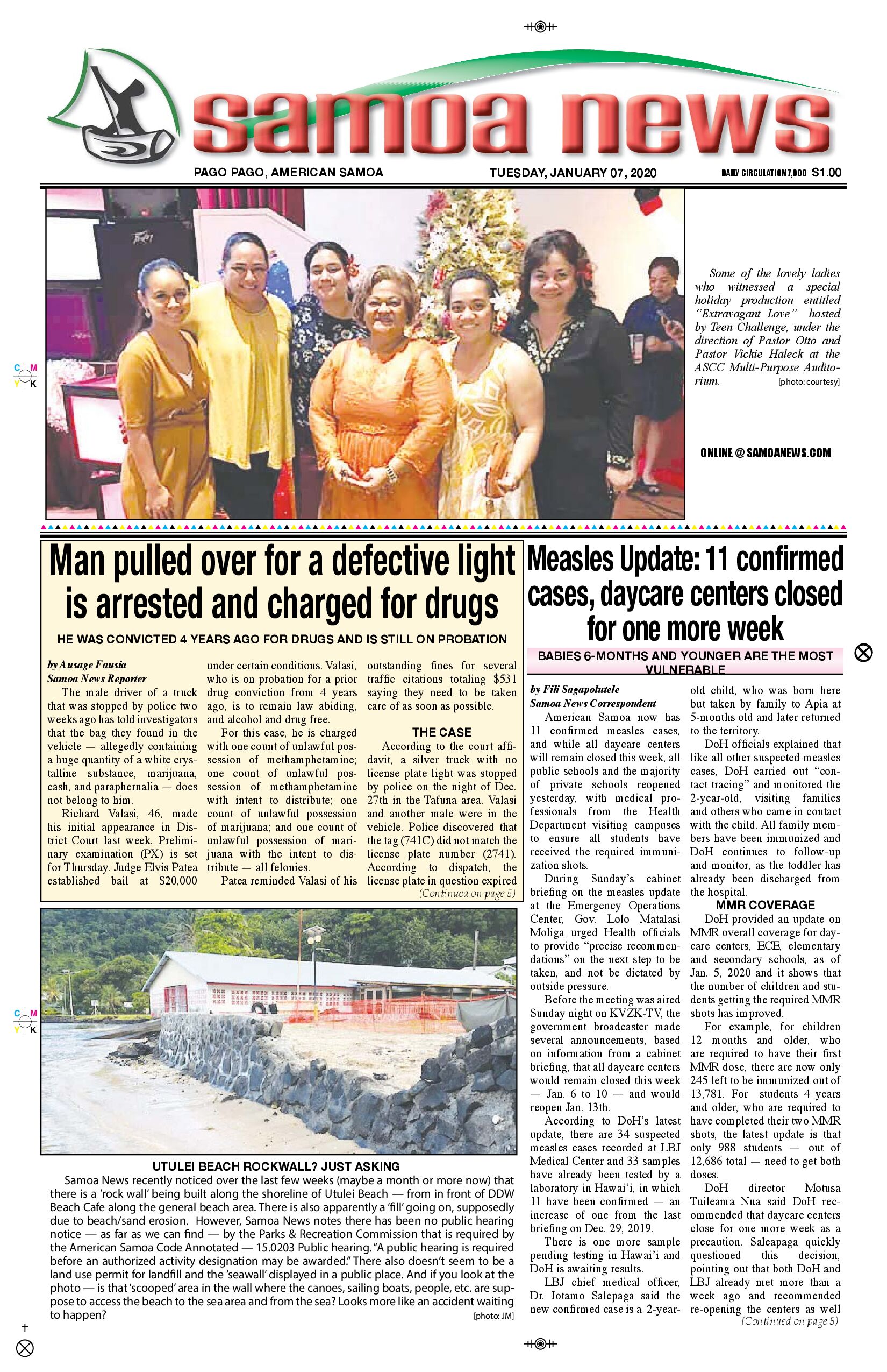 SN News Tuesday, January 07, 2020