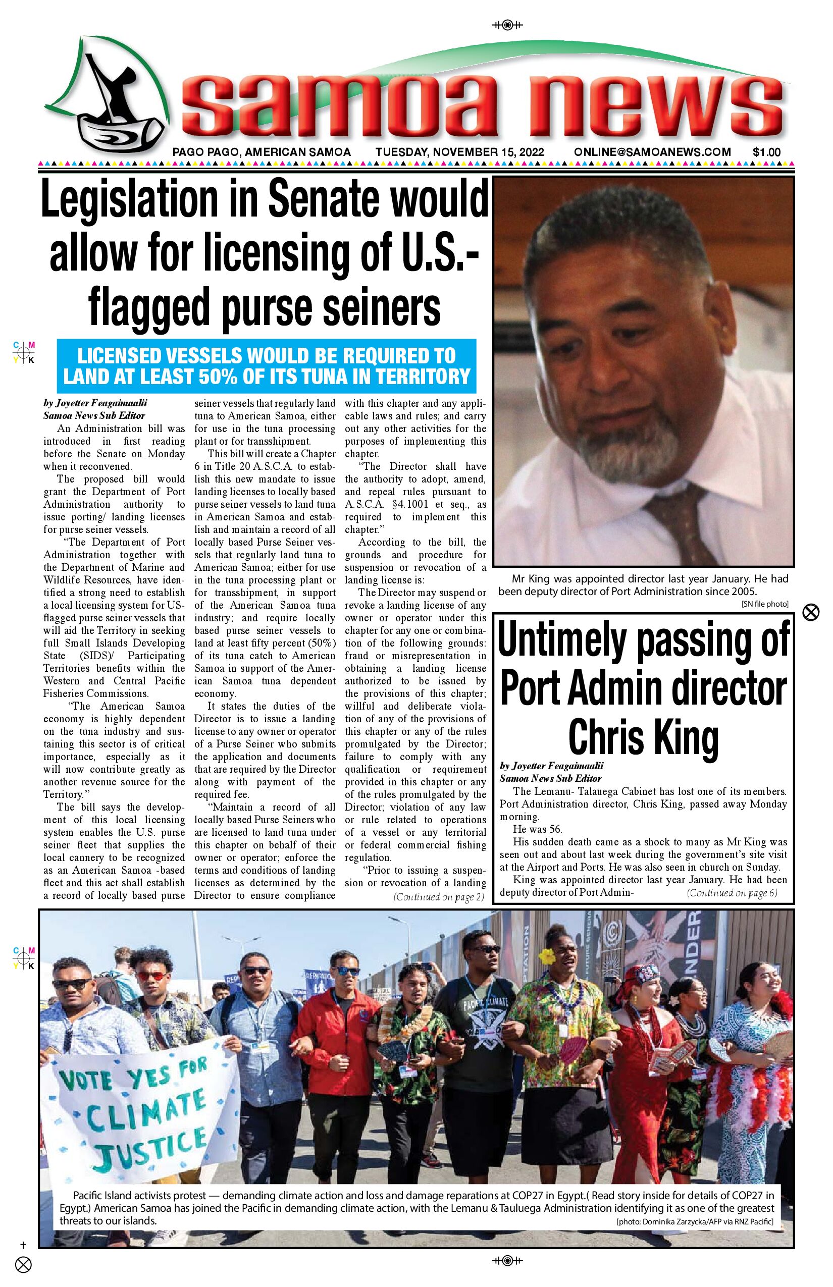 SN News Tuesday, November 15, 2022