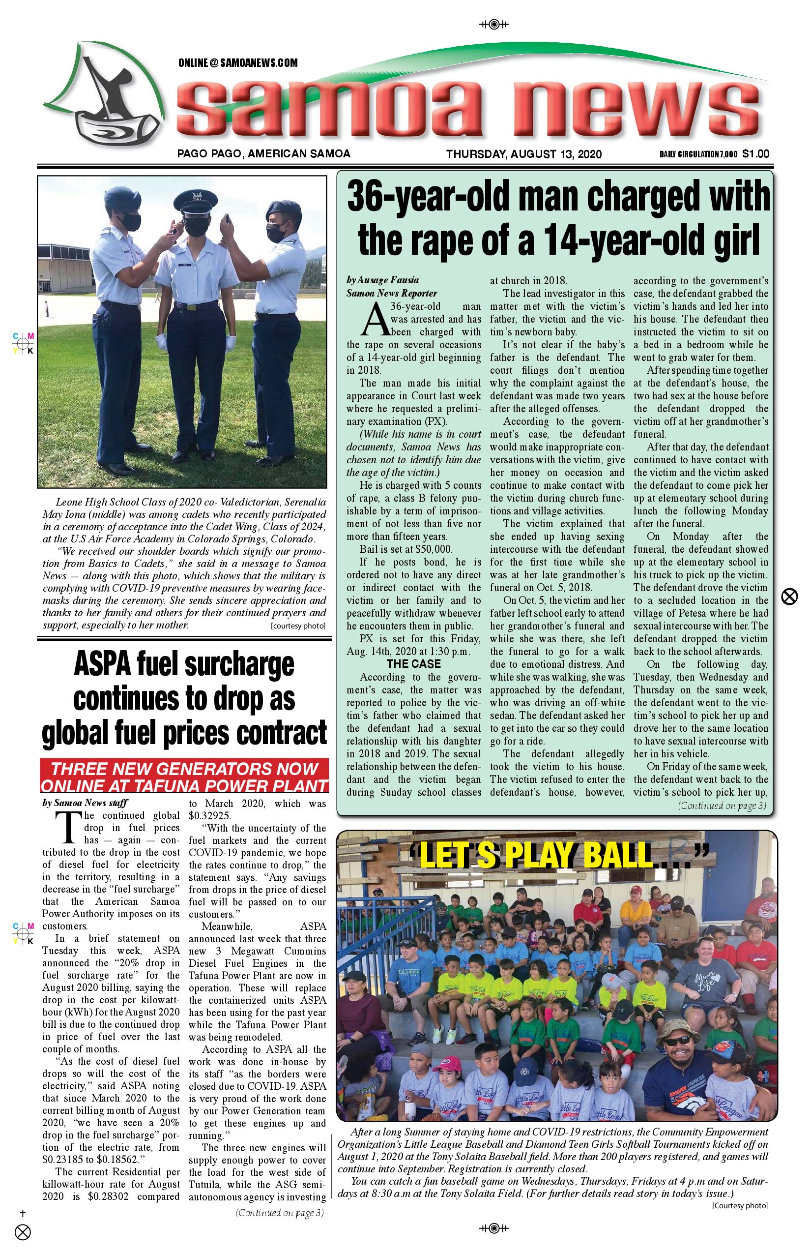 SN News Thursday, August 13, 2020