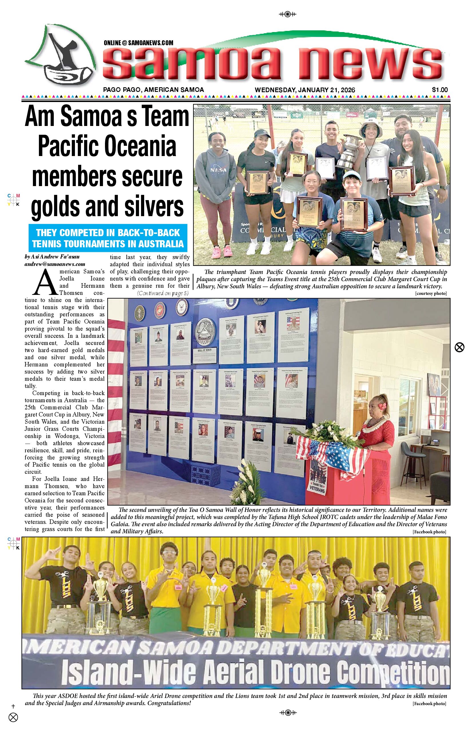 SN News Wednesday, January 21, 2026