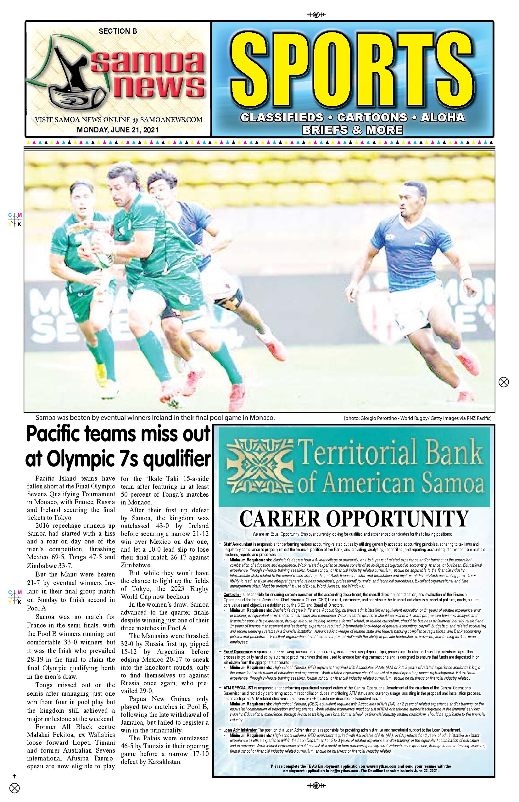 SN Sports Monday, June 21, 2021