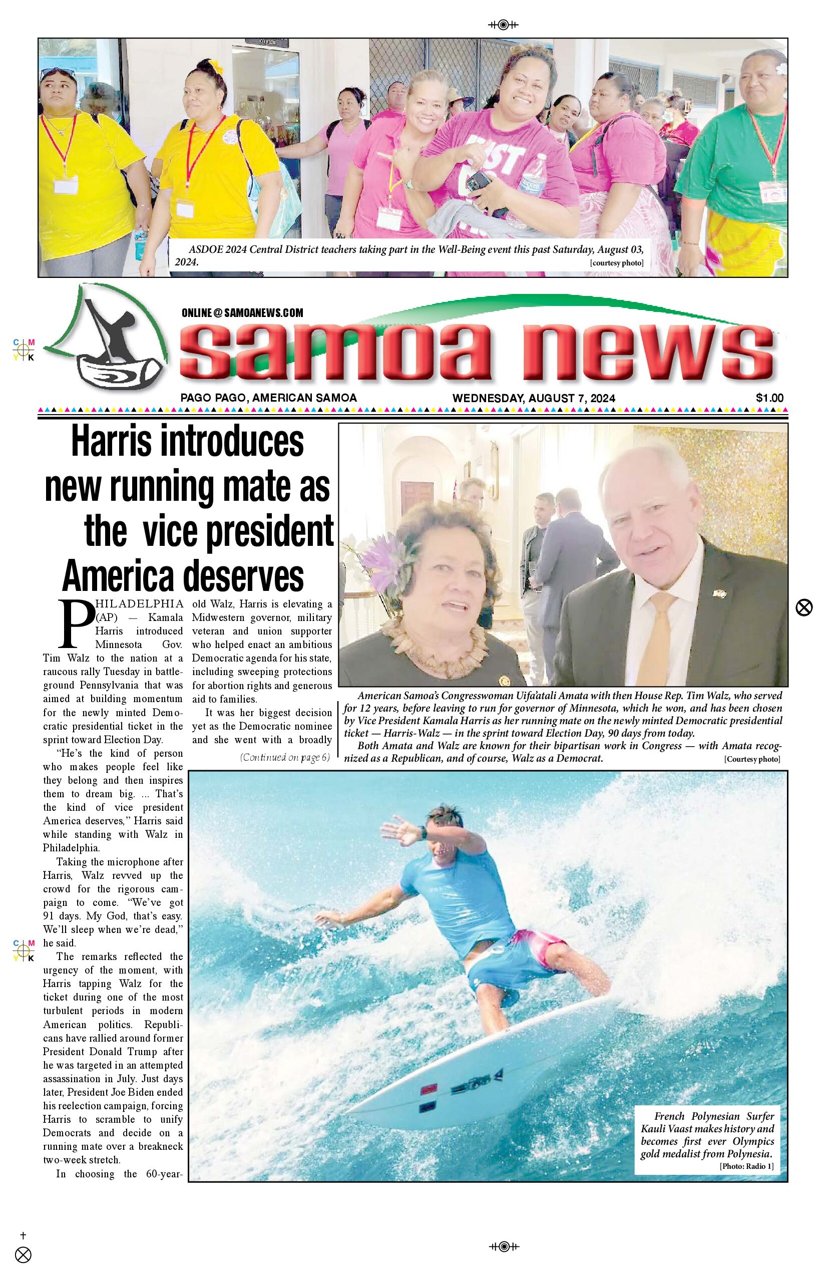 SN News Wednesday, August 07, 2024