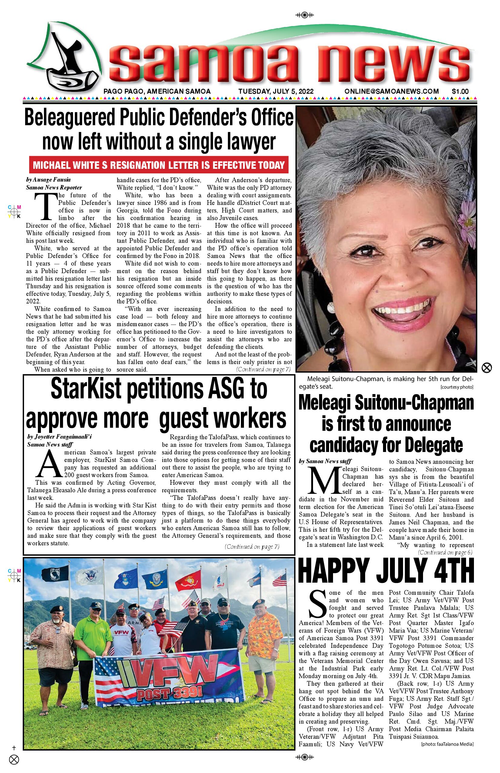 SN News Tuesday, July 05, 2022