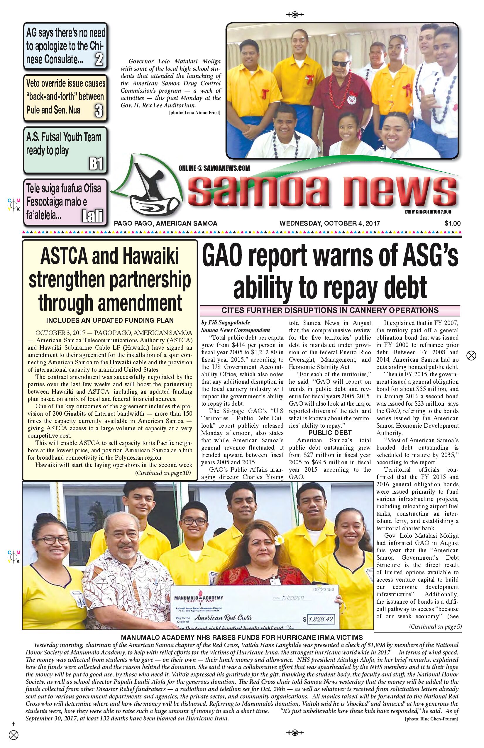 SN News Wednesday Oct. 04, 2017