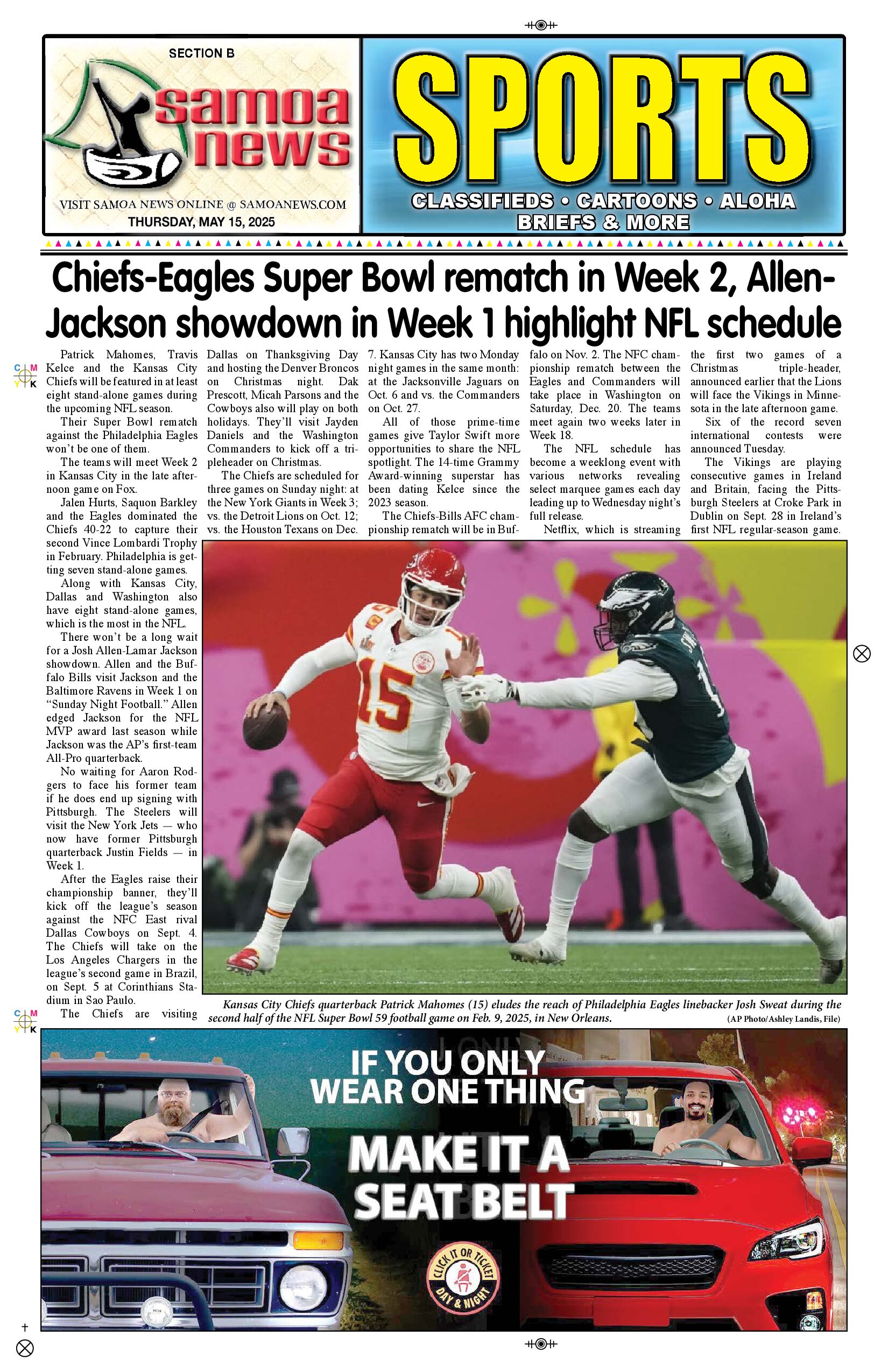 SN Sports Thursday, May 15, 2025