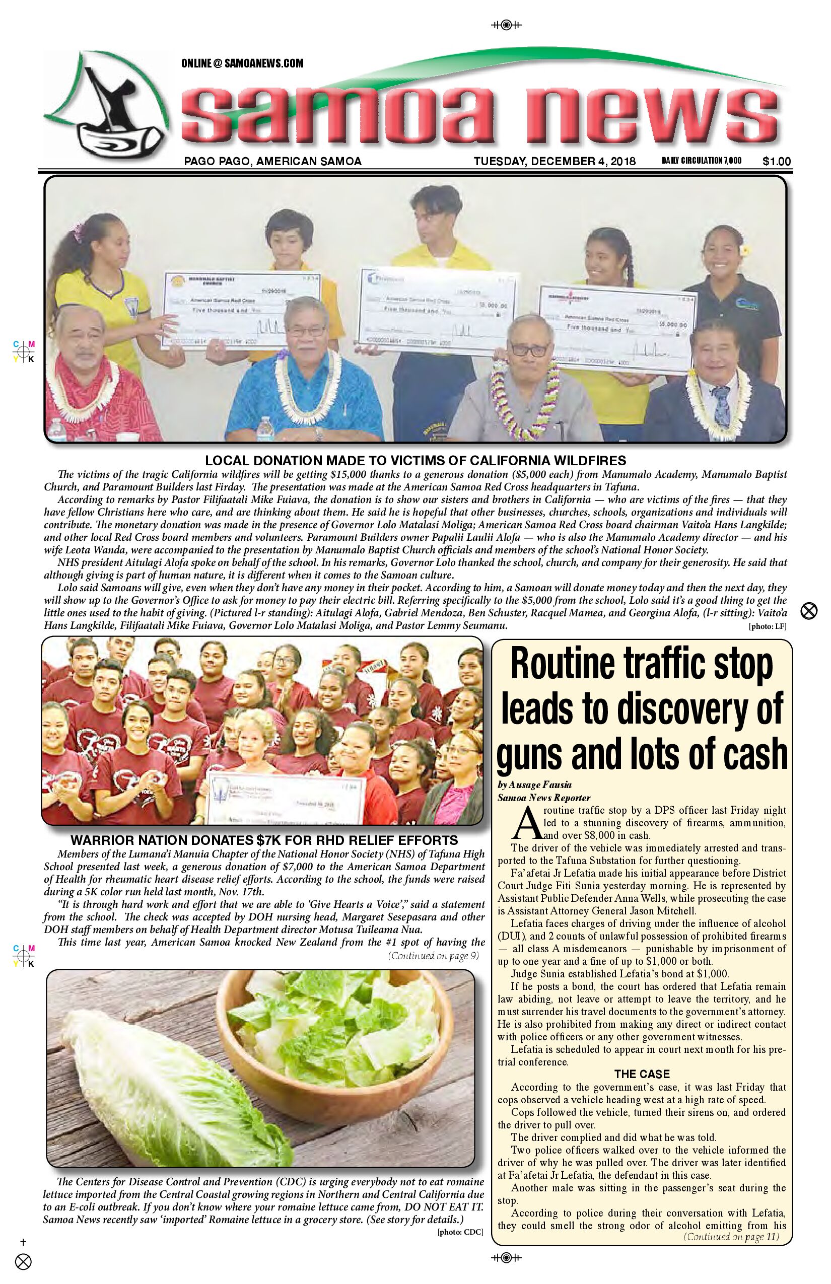 SN News Tuesday, December 4, 2018