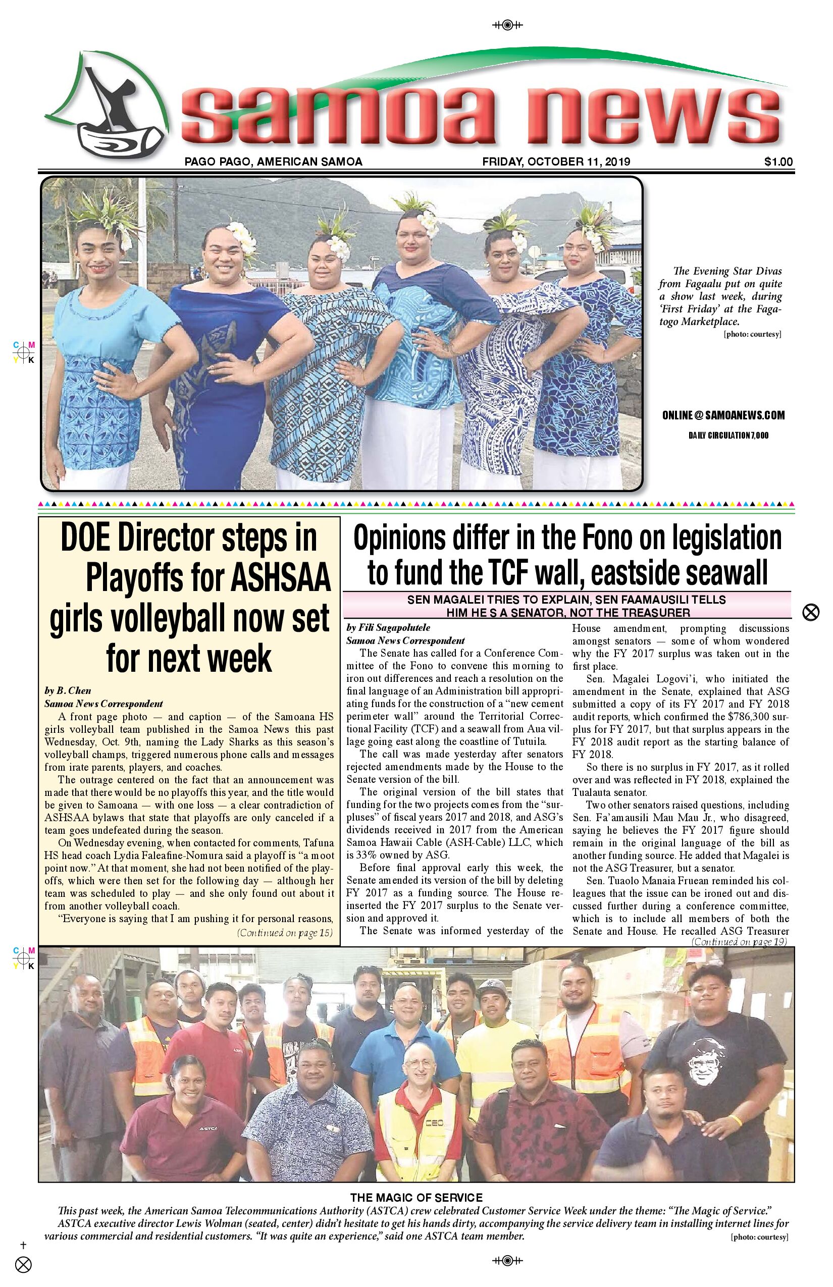 SN News Friday, October 11, 2019