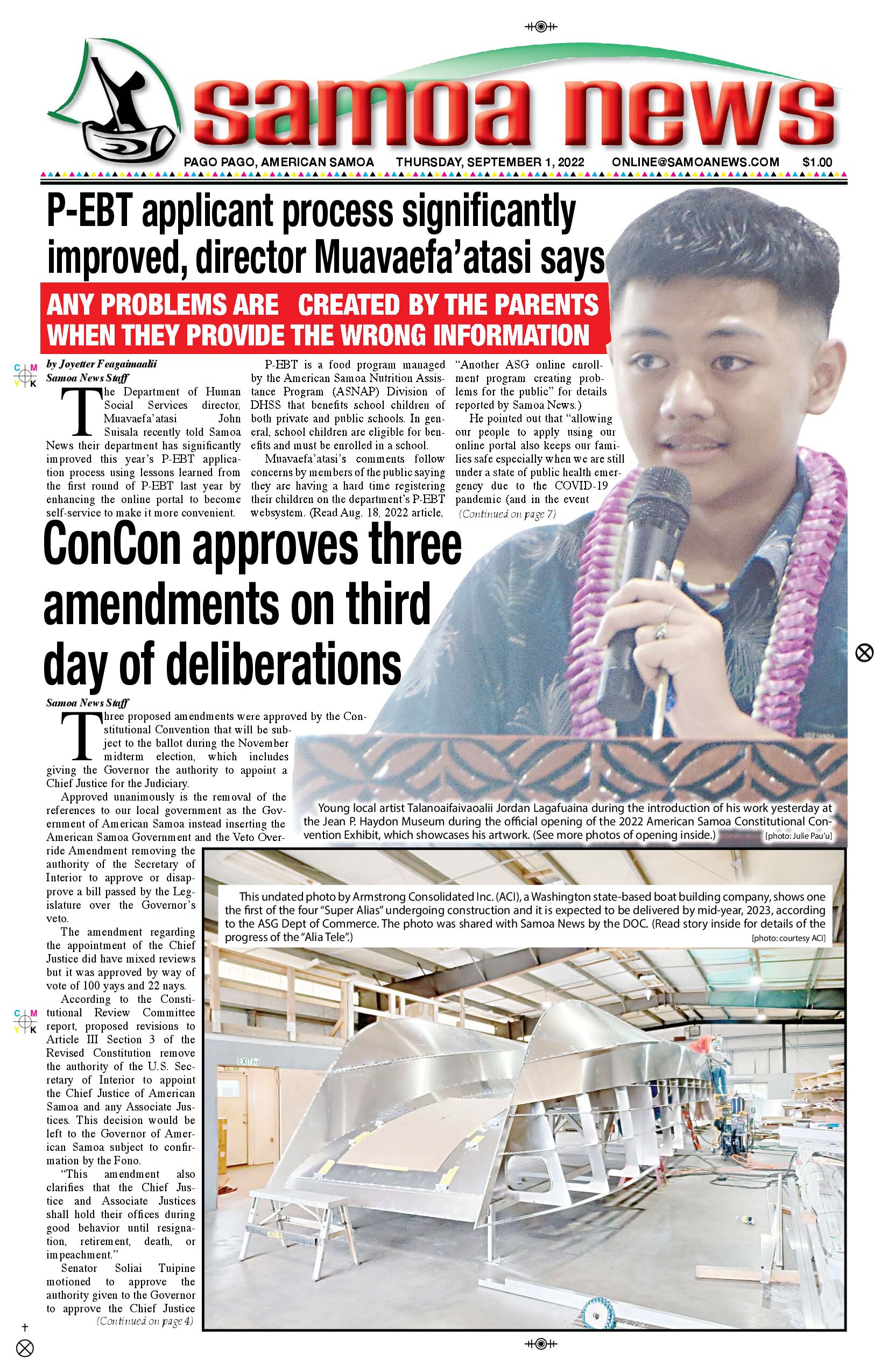 SN News Thursday, Sept. 01, 2022