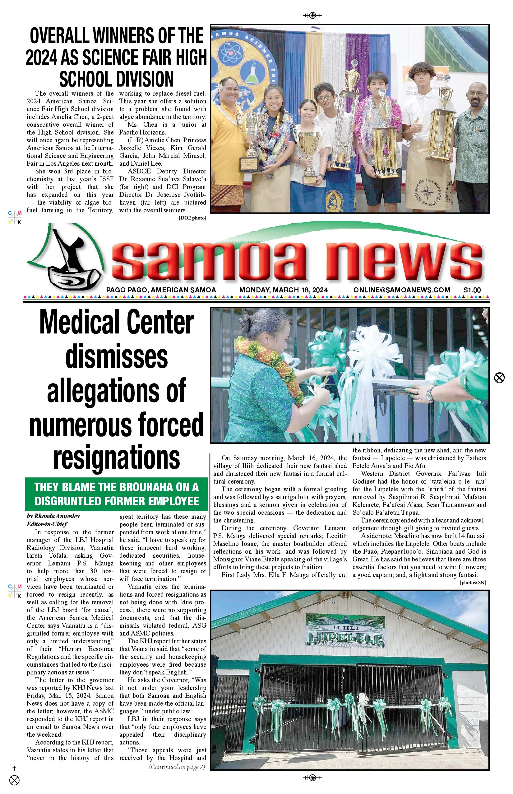 SN News Monday, March 18, 2024 