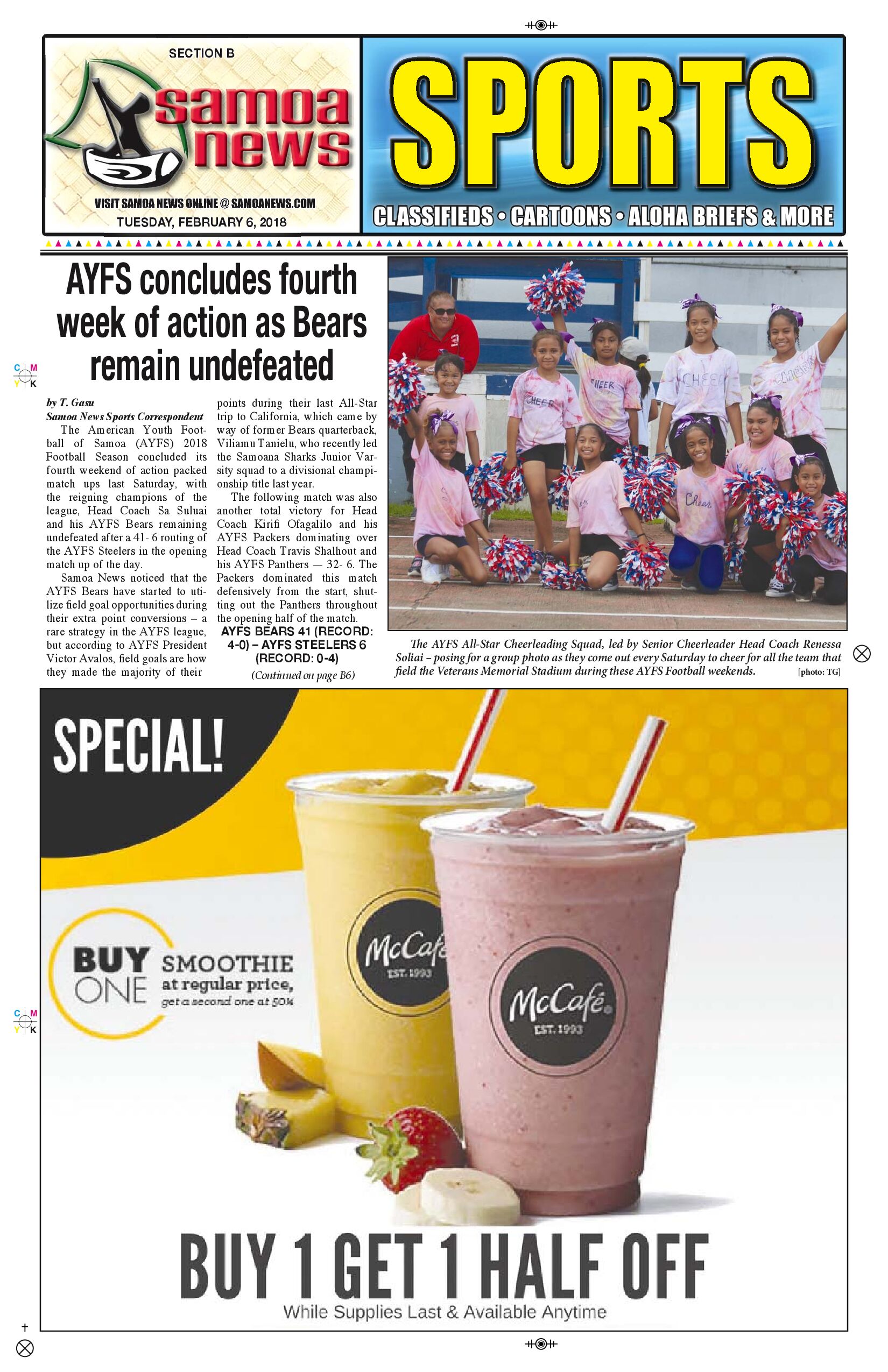 SN Sports Tuesday, Feb. 6, 2018