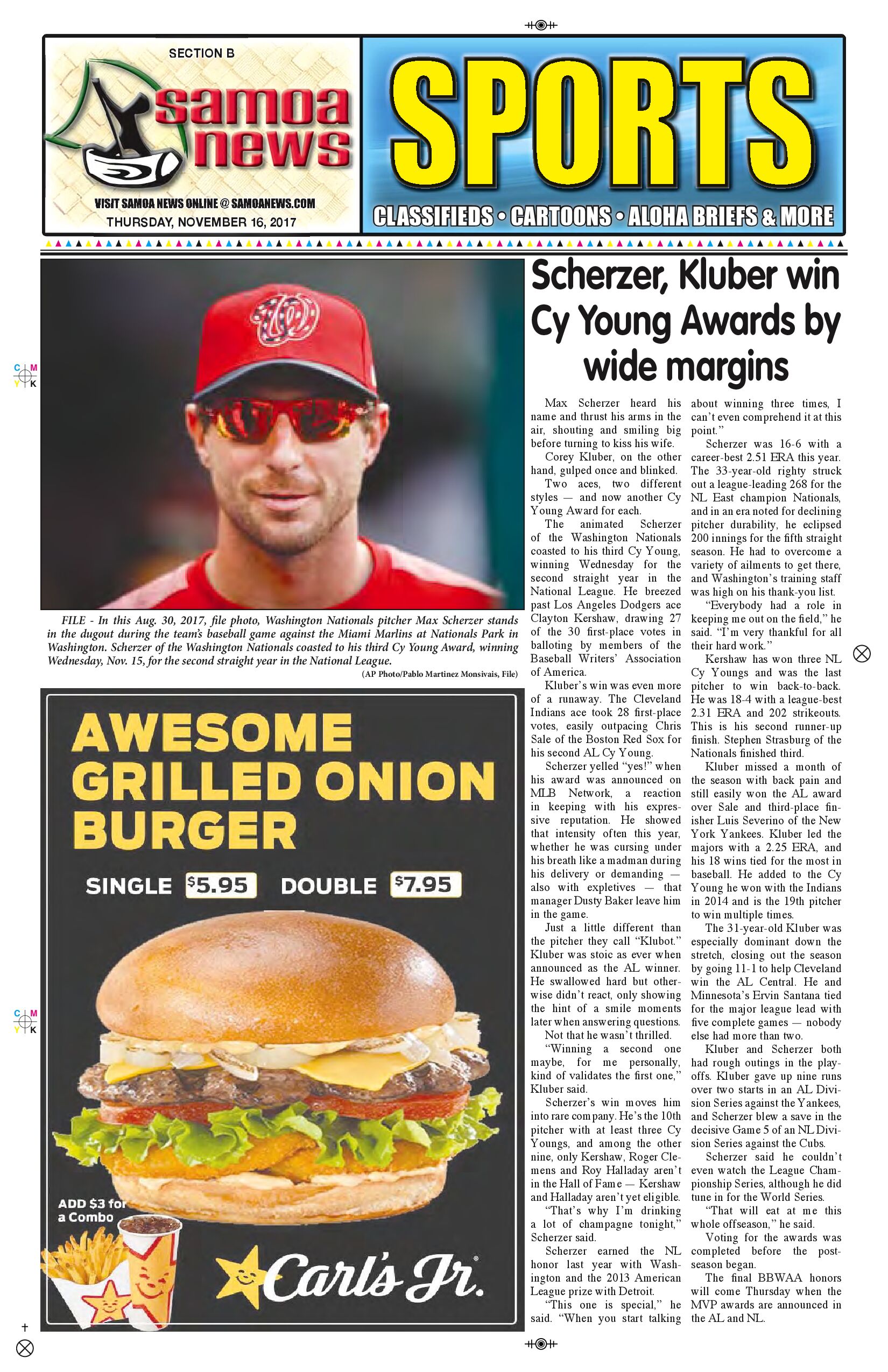 SN Sports Thursday, Nov. 16, 2017