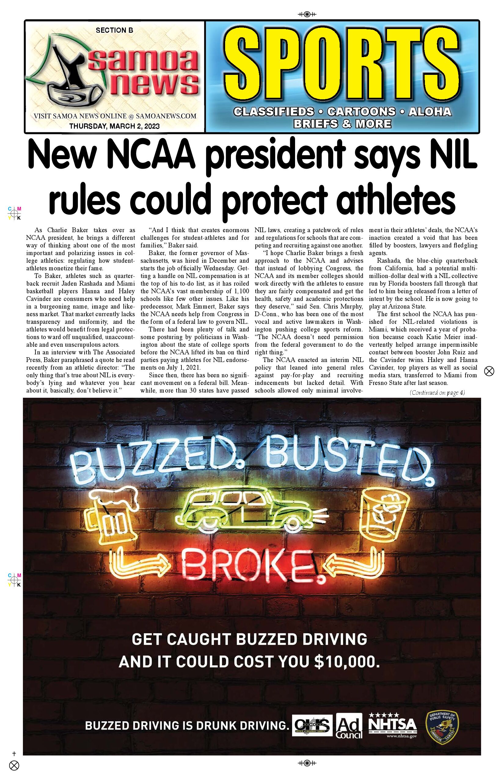 SN Sports Thursday, March 02, 2023 pdf links