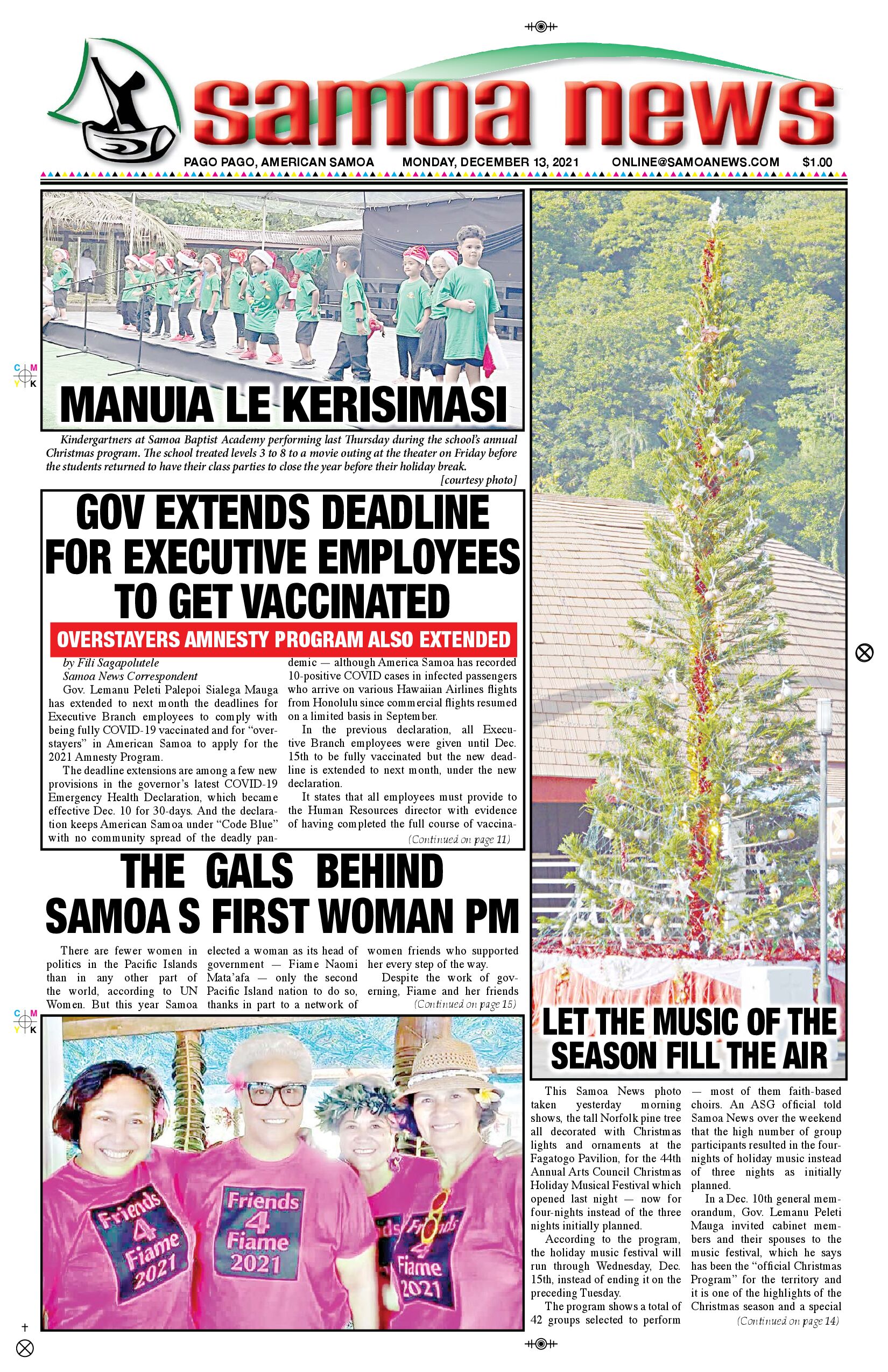 SN News Monday, December 13, 2021