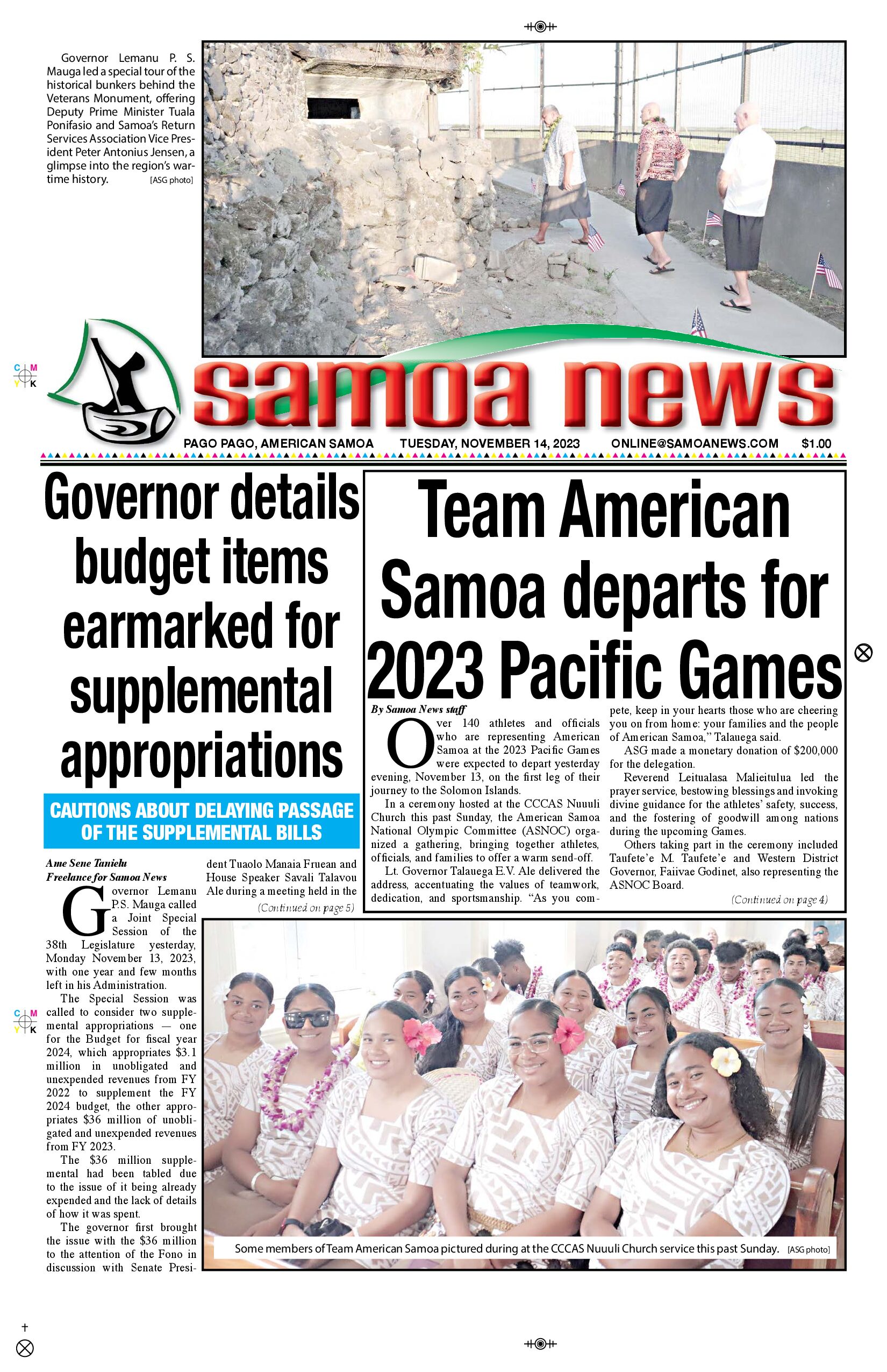 SN News Tuesday, November 14, 2023