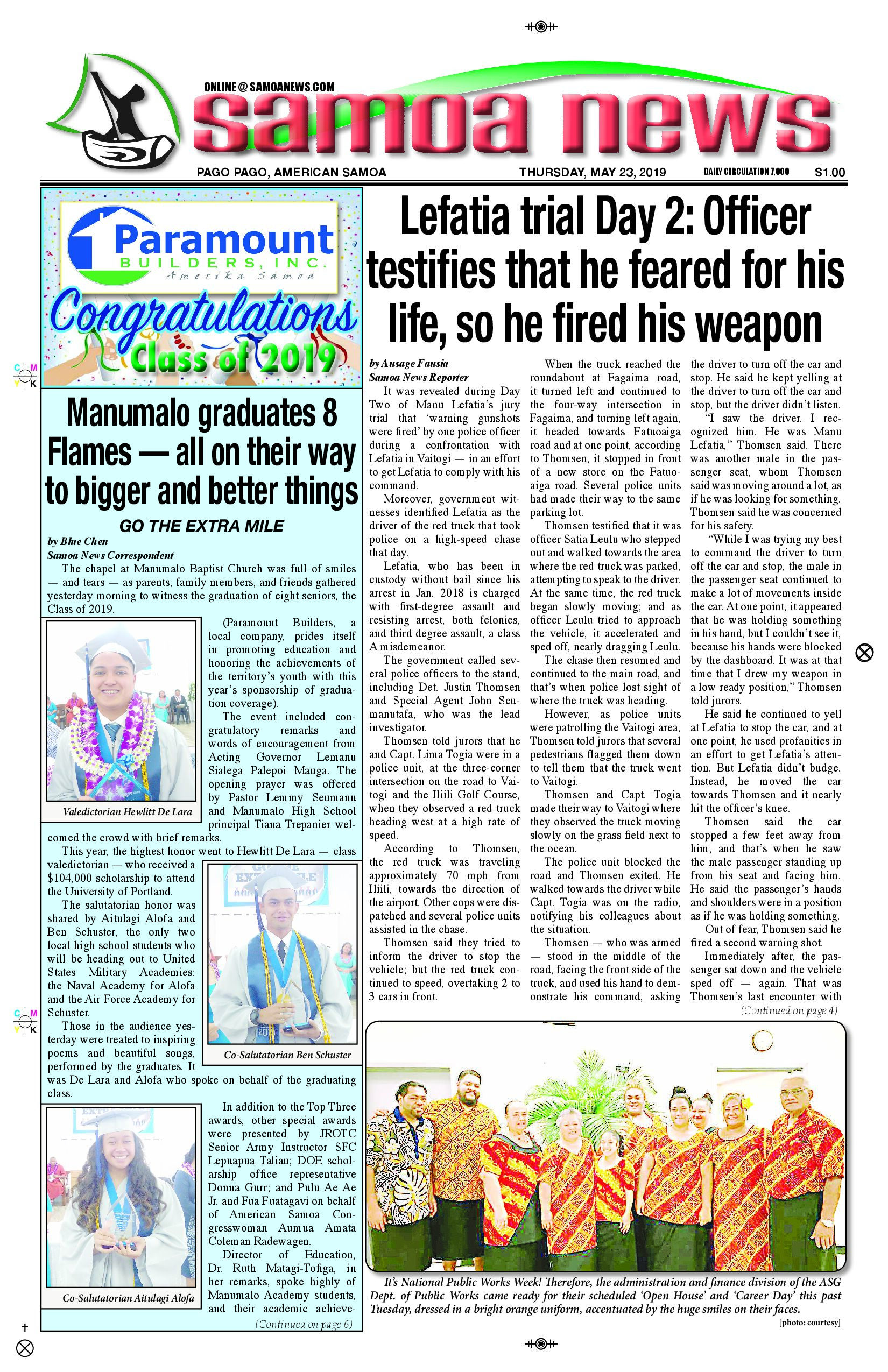 SN News Thursday, May 23, 2019