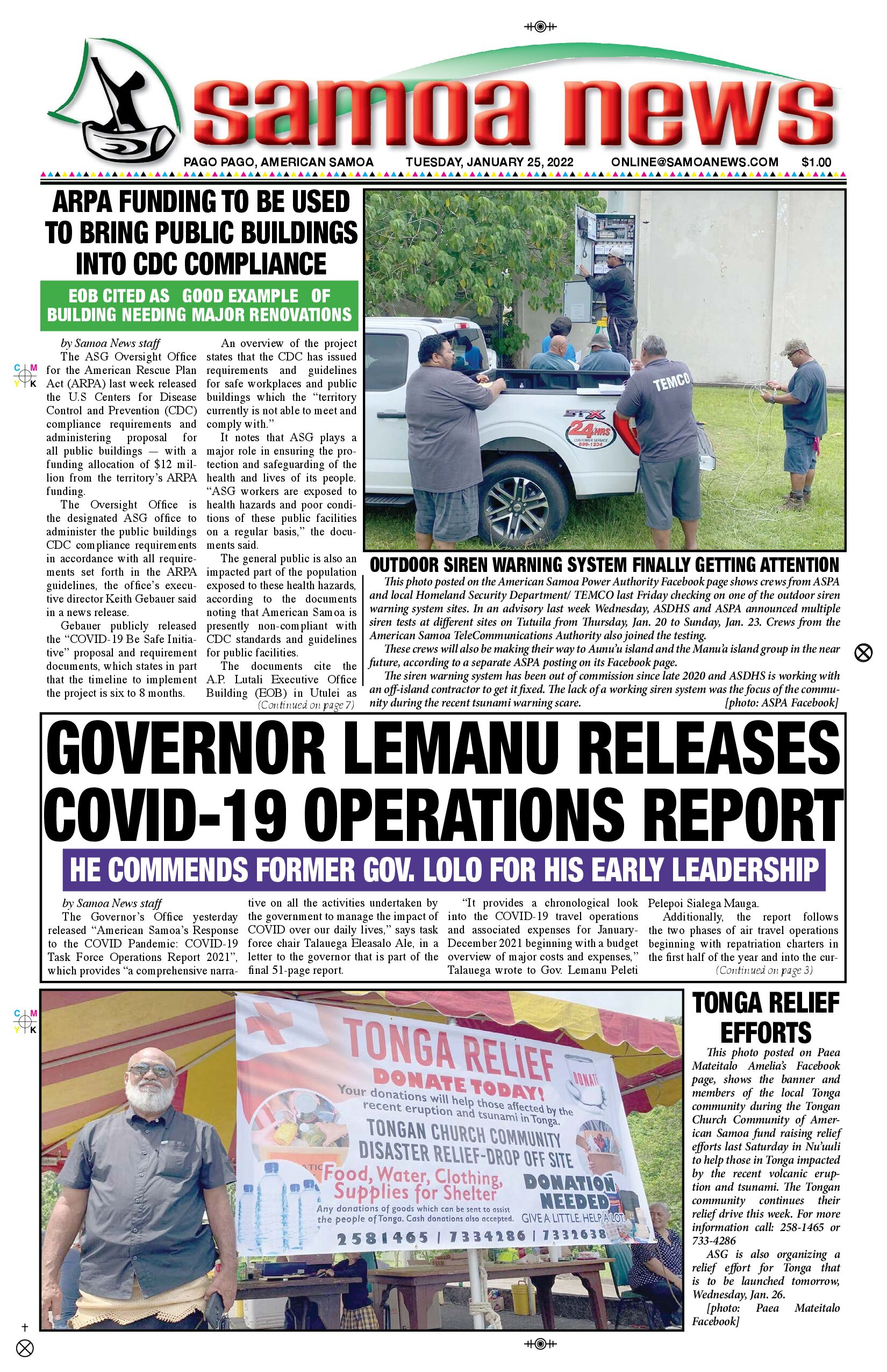 SN News Tuesday, January 25, 2022