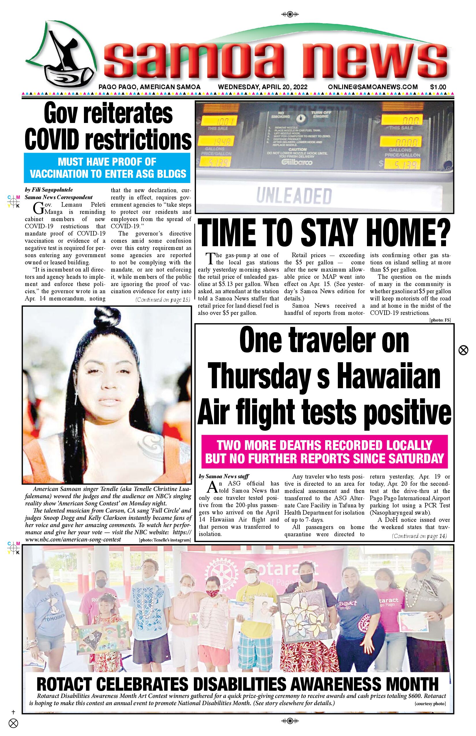 SN News Wednesday, April 20, 2022