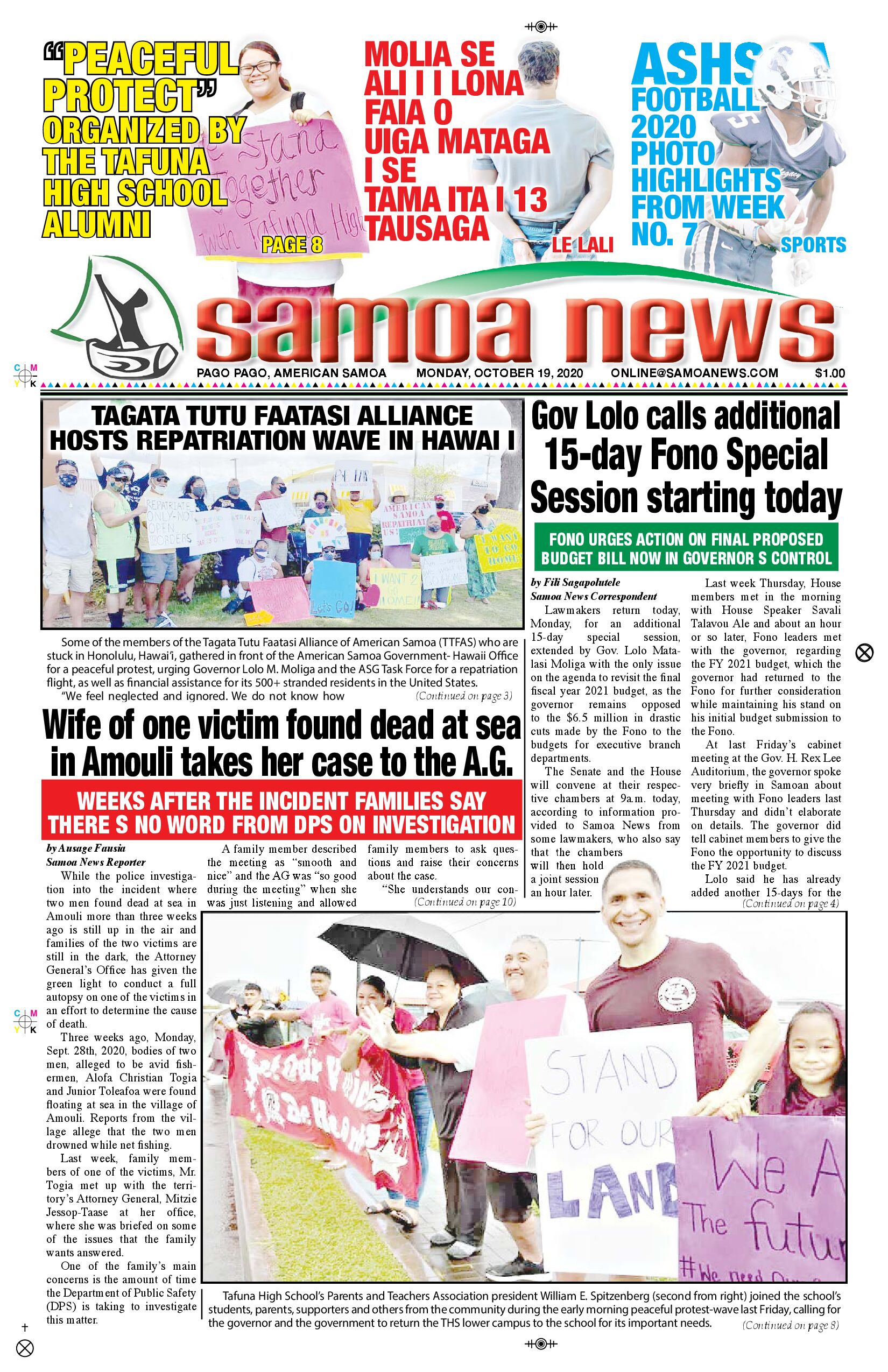 SN News Monday, Oct. 19, 2020