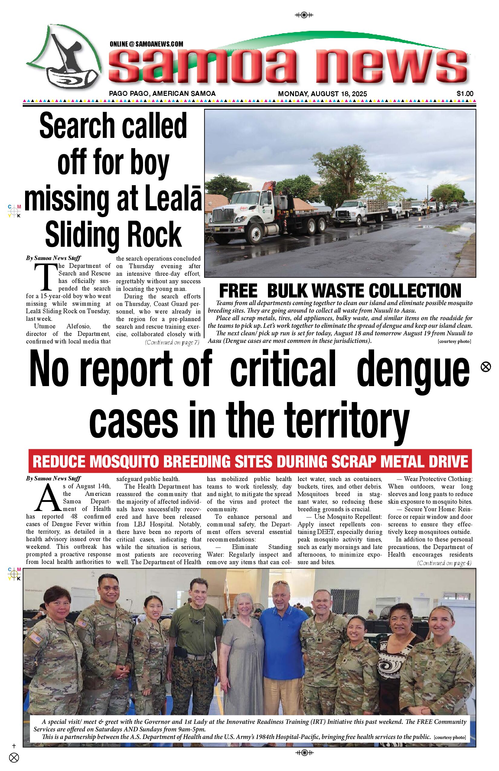 SN News Monday, August 18, 2025