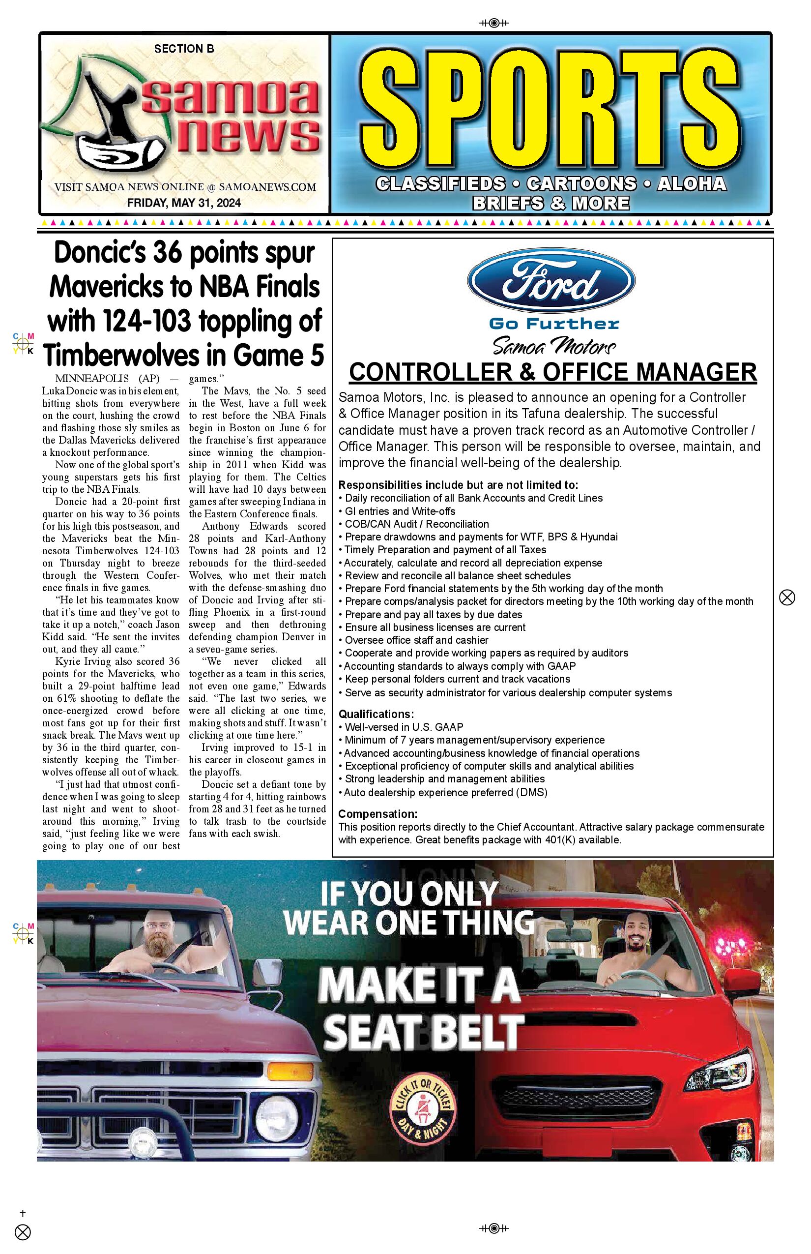 SN Sports Friday, May 31, 2024